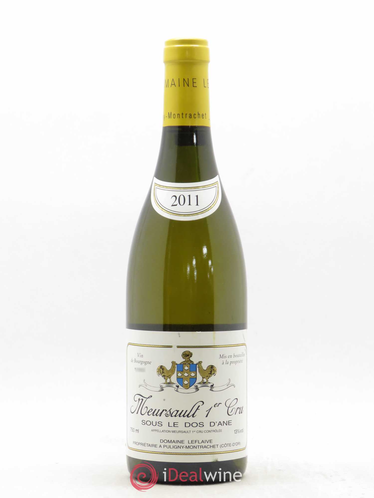 Meursault 1er Cru Sous le Dos d'Ane Leflaive (Domaine) 2011 - Lot de 1 bouteille - 0