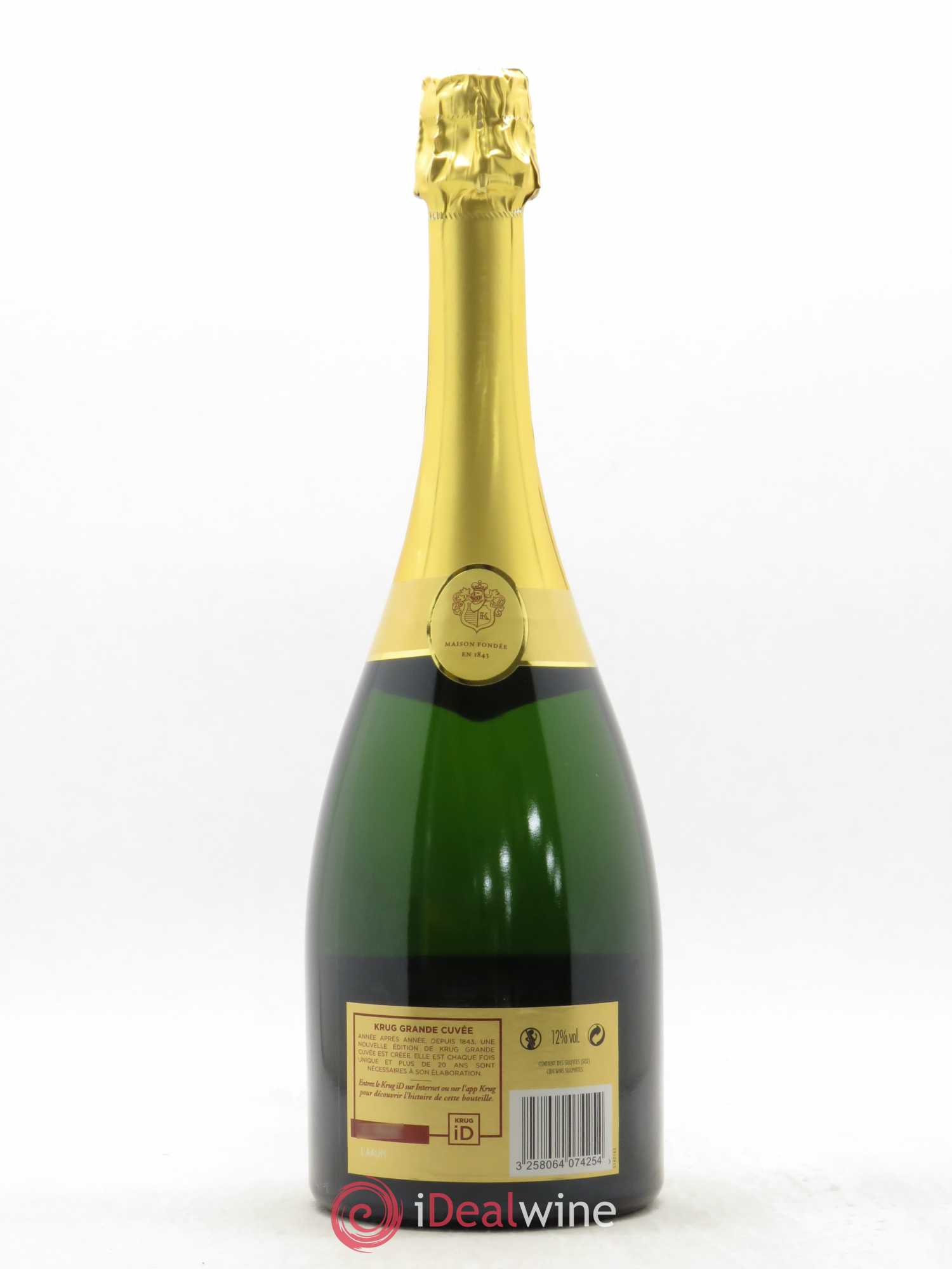 Grande Cuvée Brut Krug 163ème édition - Lot de 1 bouteille - 1