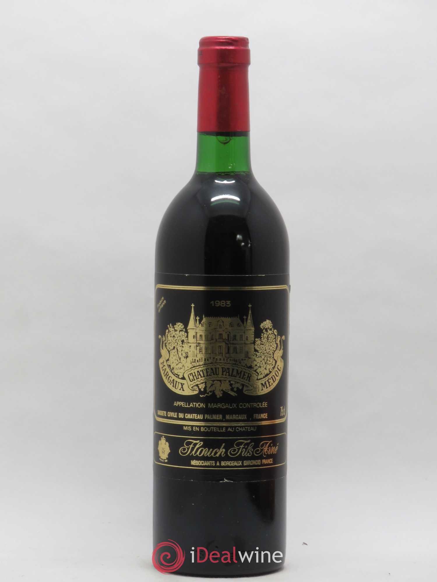 Château Palmer 3ème Grand Cru Classé 1983 - Lot de 1 bouteille - 0