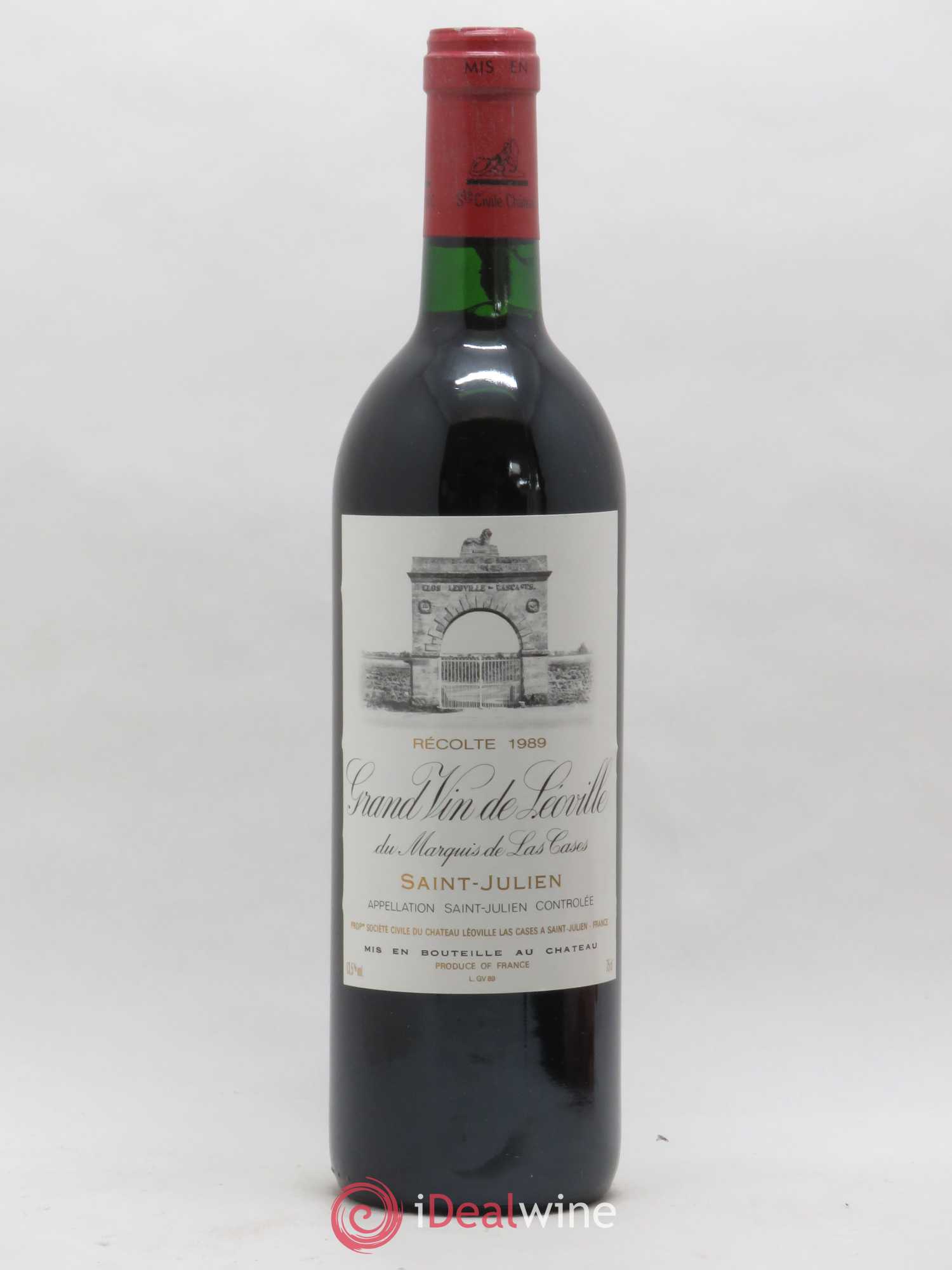 Château Léoville Las Cases 2ème Grand Cru Classé 1989 - Lot de 1 bouteille - 0
