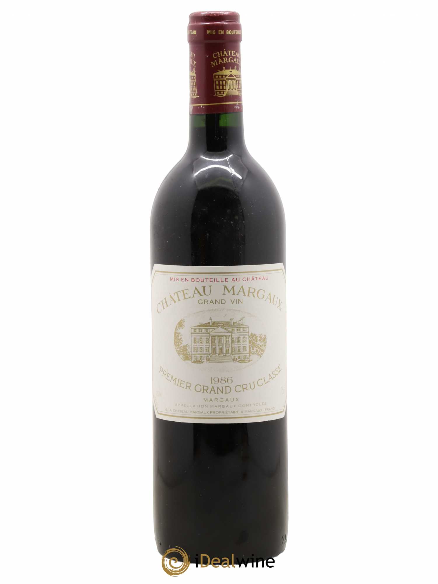Château Margaux 1er Grand Cru Classé 1986 - Lot de 1 bouteille - 0