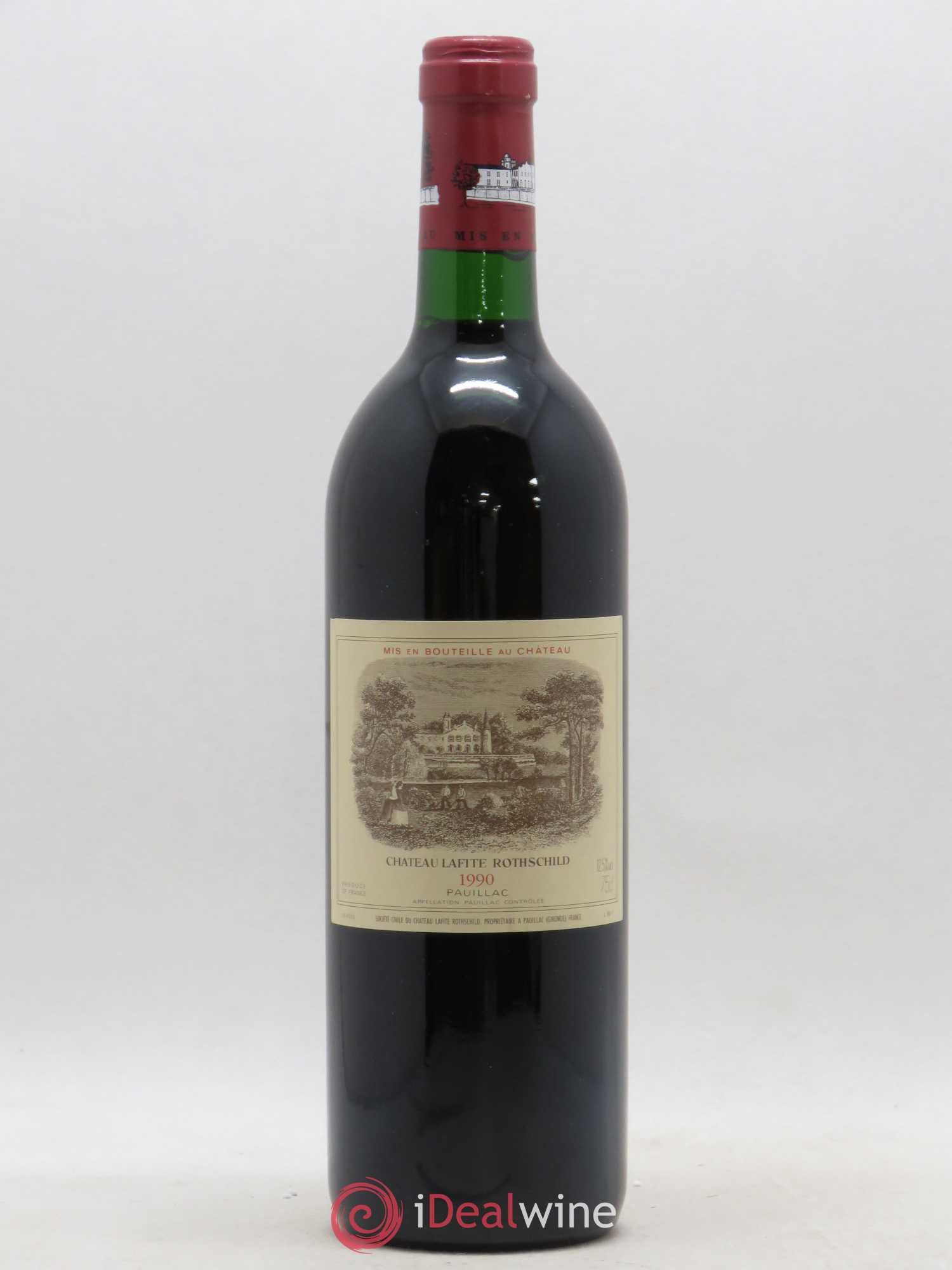 Château Lafite Rothschild 1er Grand Cru Classé 1990 - Lot de 1 bouteille - 0
