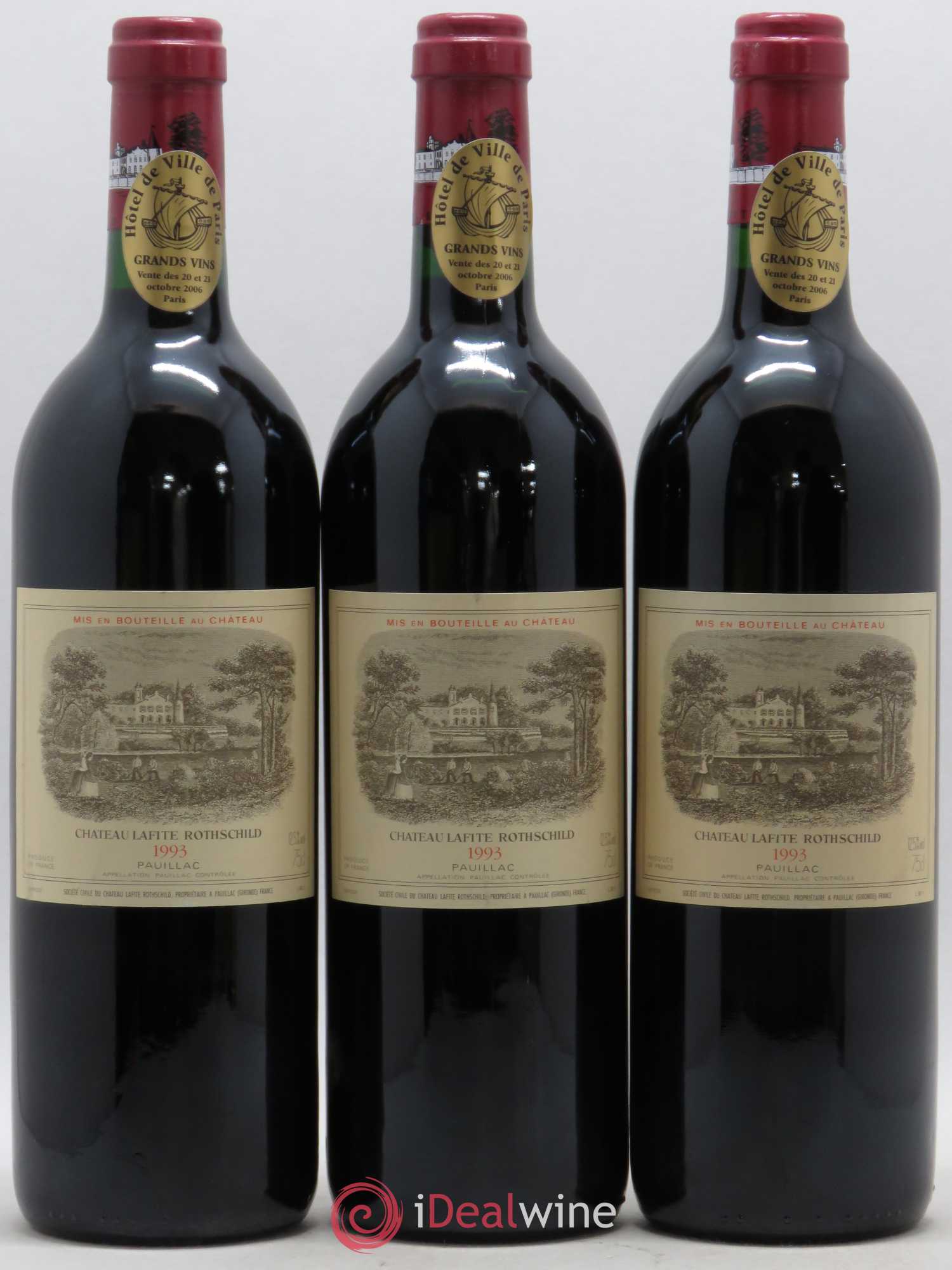 Château Lafite Rothschild 1er Grand Cru Classé 1993 - Lot de 12 bouteilles - 2