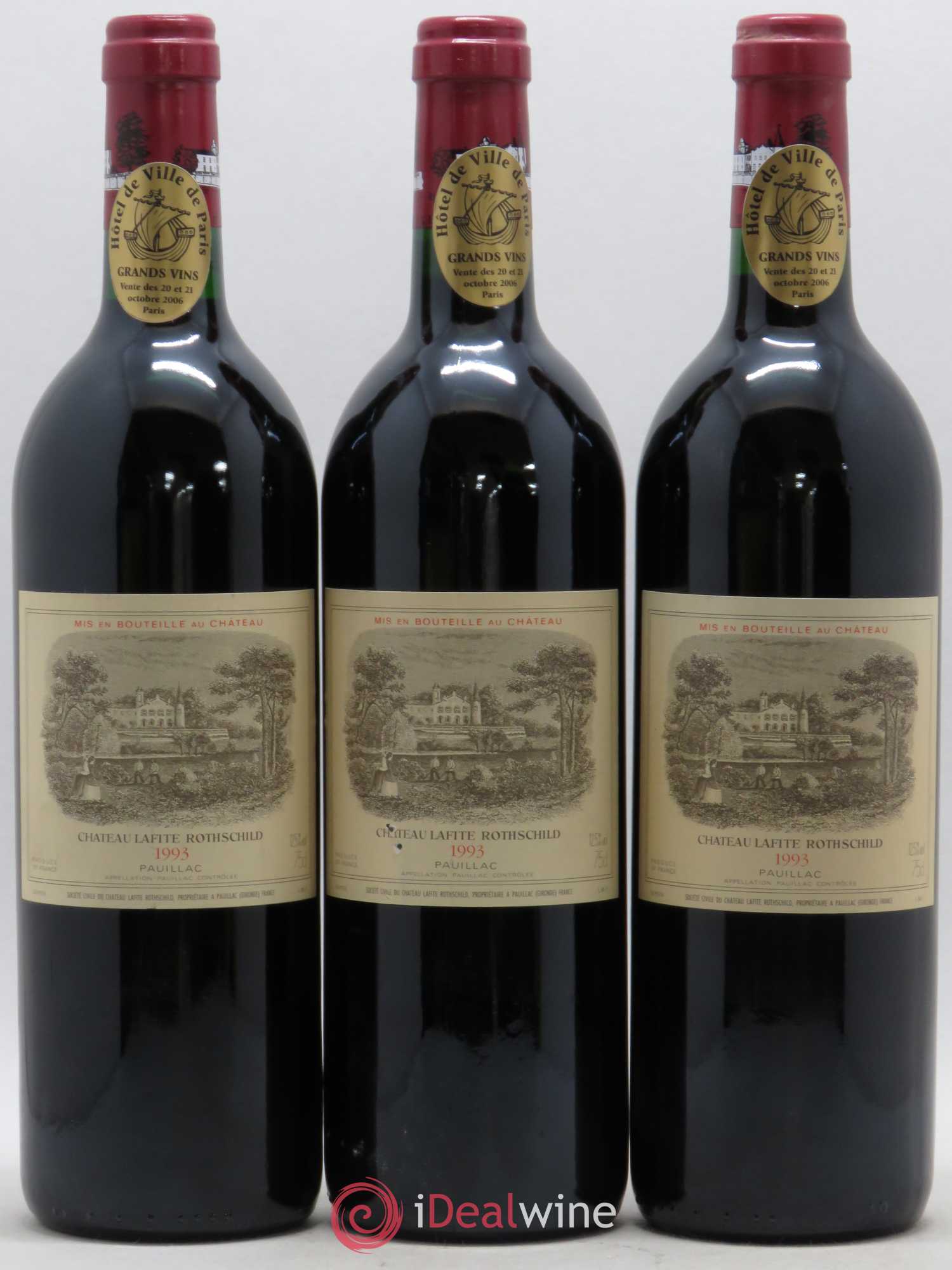 Château Lafite Rothschild 1er Grand Cru Classé 1993 - Lot de 12 bouteilles - 4
