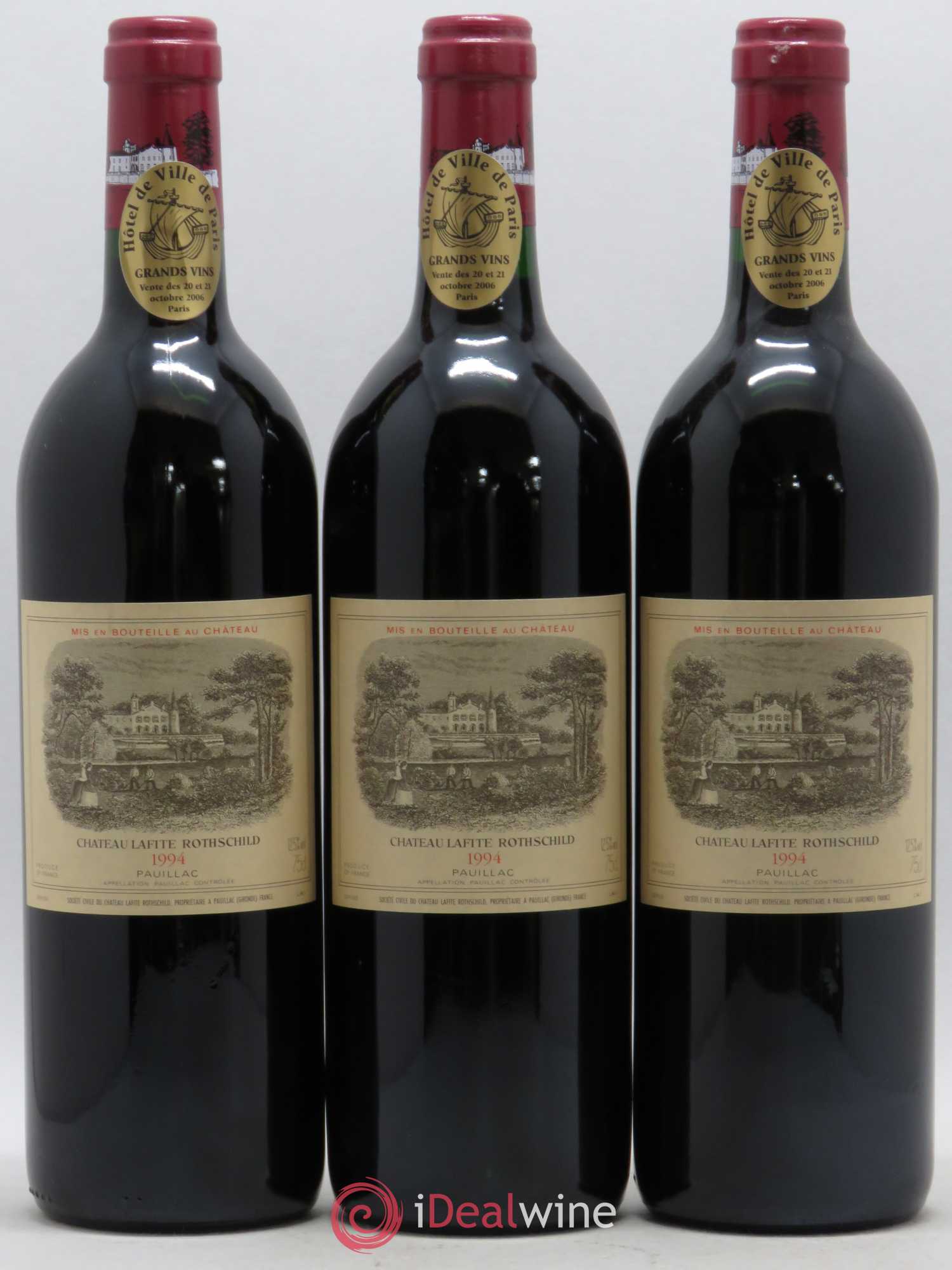 Château Lafite Rothschild 1er Grand Cru Classé 1994 - Lot de 12 bouteilles - 1