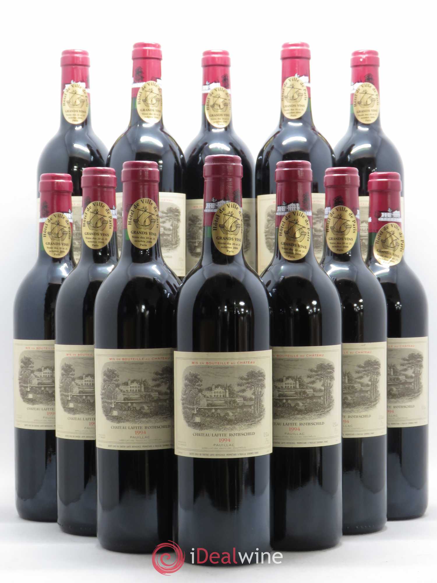 Château Lafite Rothschild 1er Grand Cru Classé 1994 - Lot de 12 bouteilles - 0