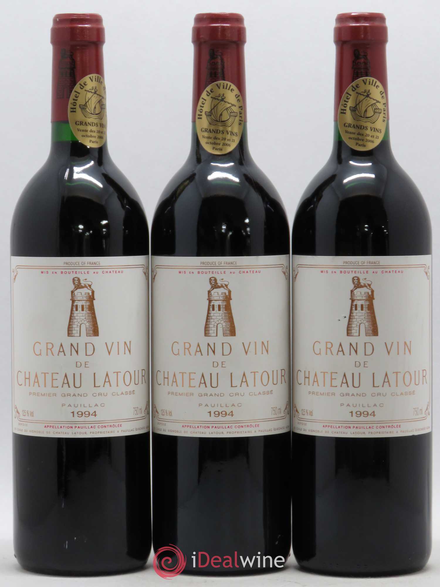 Château Latour 1er Grand Cru Classé 1994 - Lot de 6 bouteilles - 1
