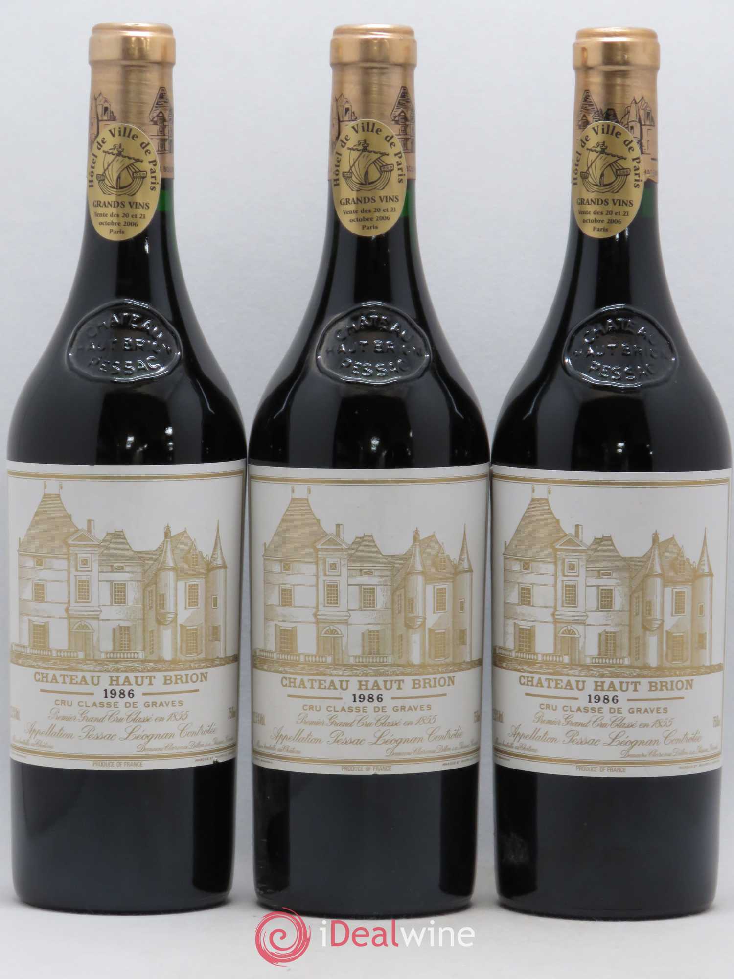 Château Haut Brion 1er Grand Cru Classé 1986 - Lotto di 6 bottiglie - 1