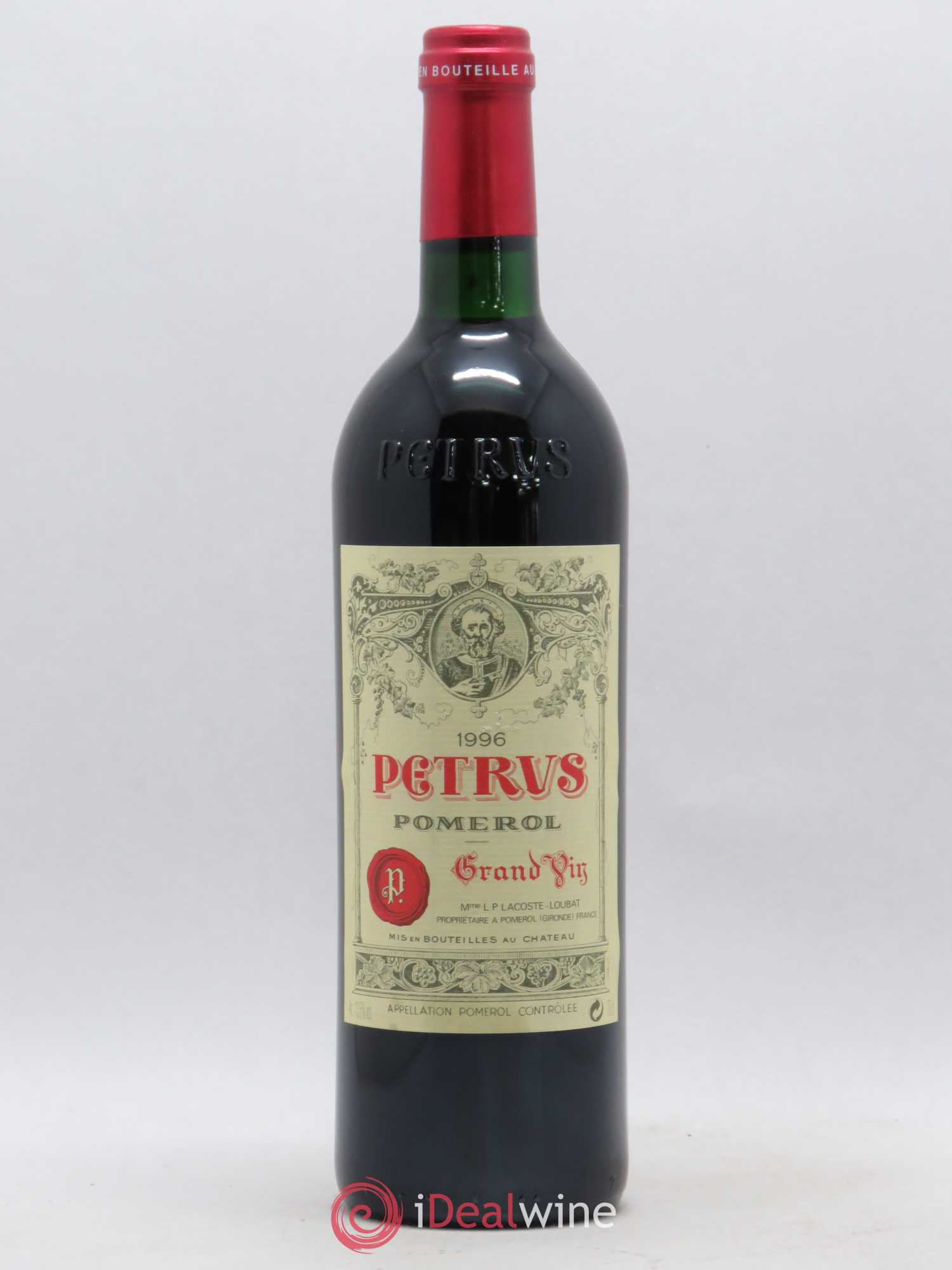 Petrus 1996 - Lot de 1 bouteille - 0