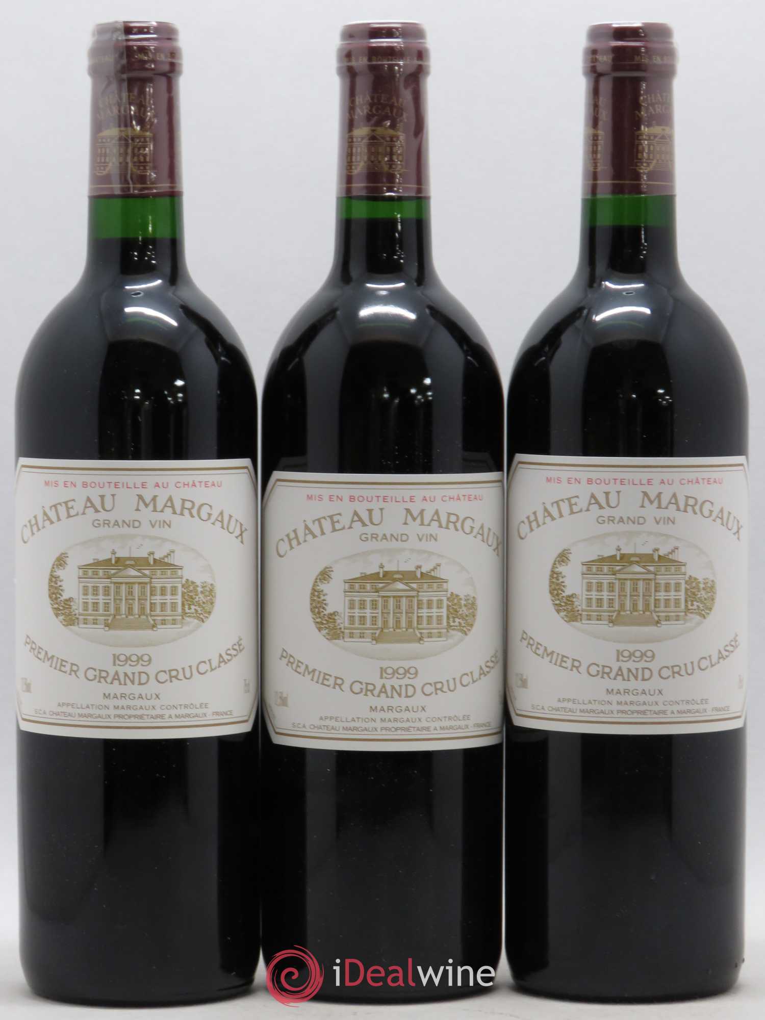 Château Margaux 1er Grand Cru Classé 1999 - Lot de 12 bouteilles - 2
