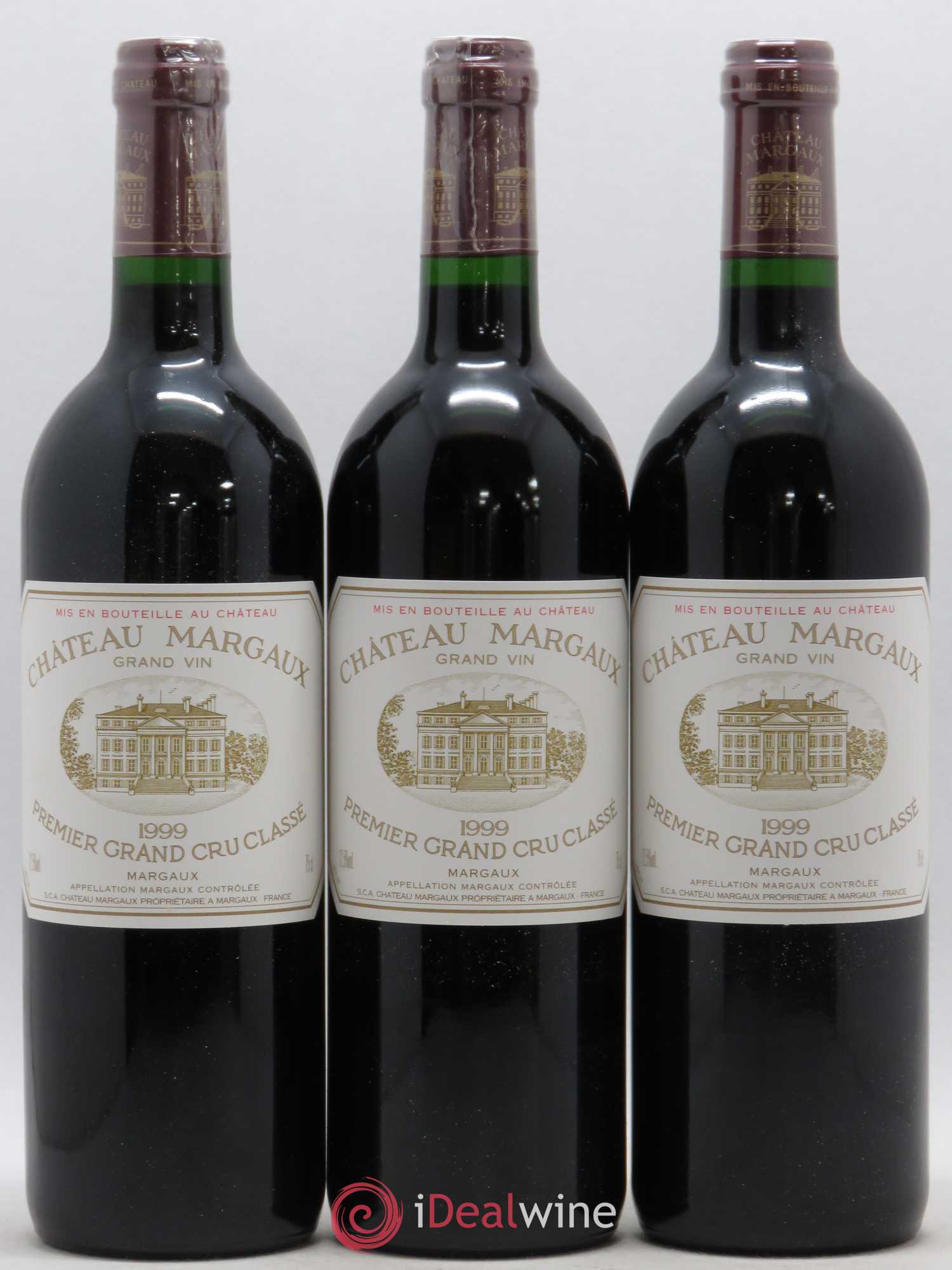 Château Margaux 1er Grand Cru Classé 1999 - Lot de 12 bouteilles - 3