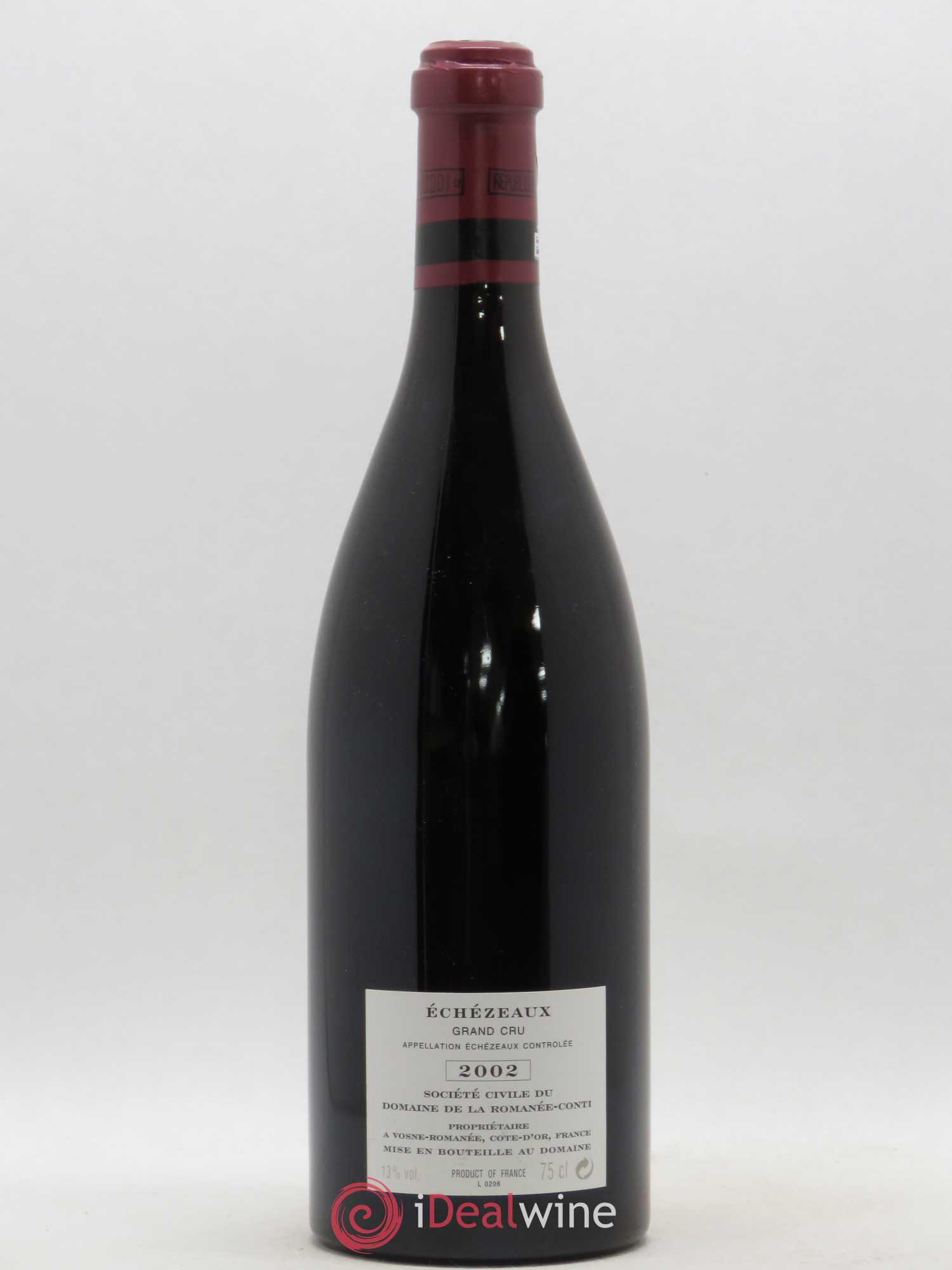 Echezeaux Grand Cru Domaine de la Romanée-Conti 2002 - Lot de 1 bouteille - 1