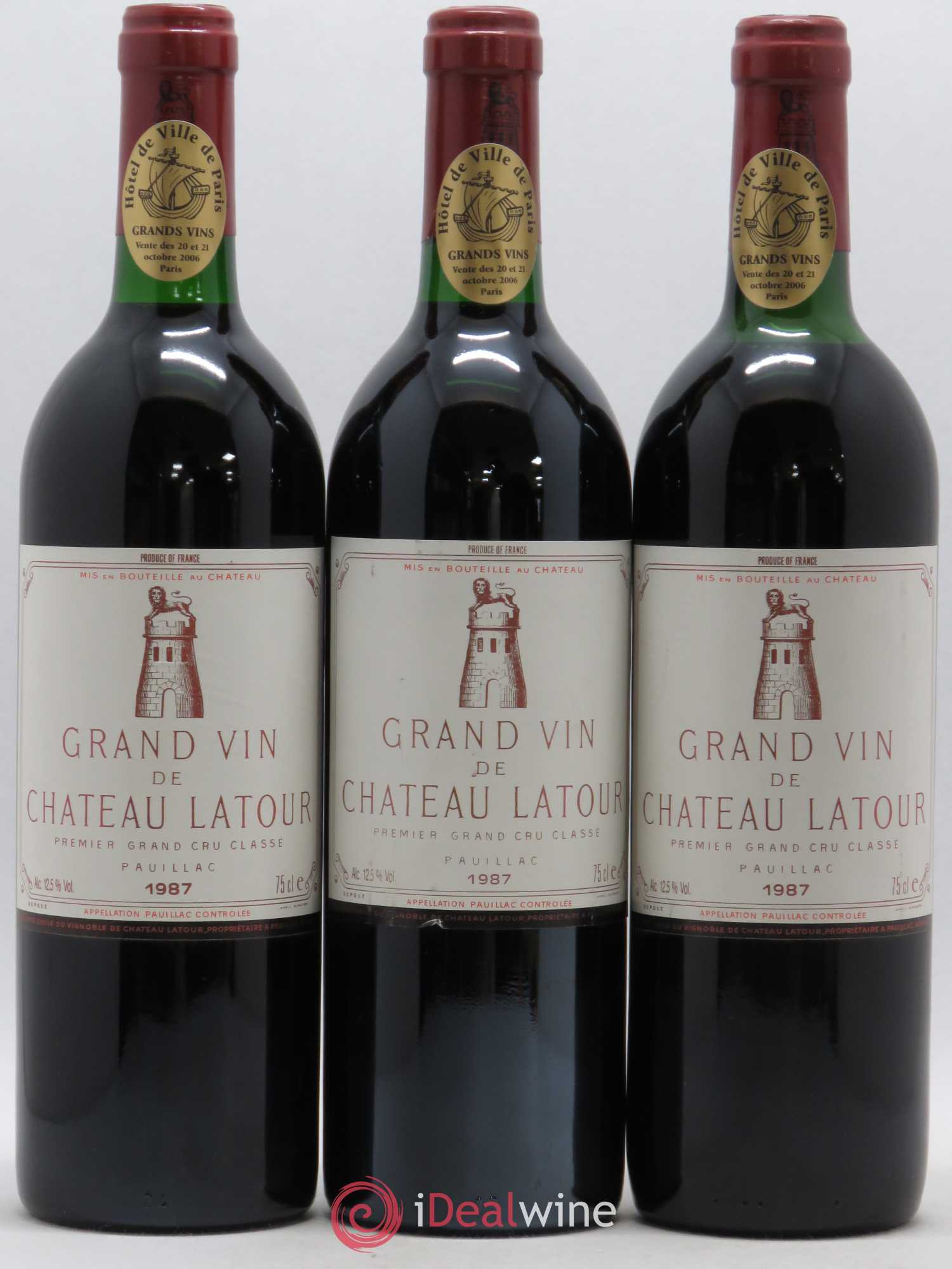 Château Latour 1er Grand Cru Classé 1987 - Lot de 6 bouteilles - 2