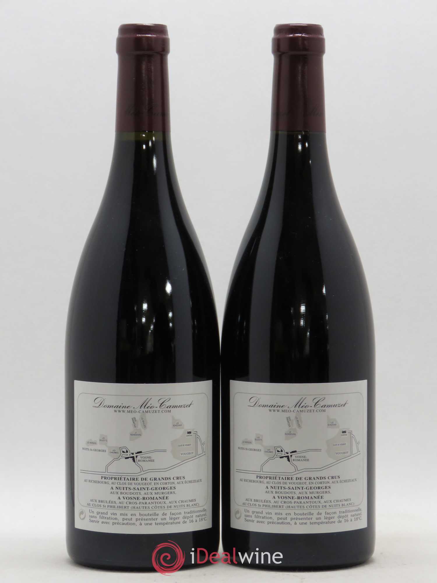 Vosne-Romanée 1er Cru Aux Brûlées Méo-Camuzet (Domaine) 2003 - Lot de 2 bouteilles - 1