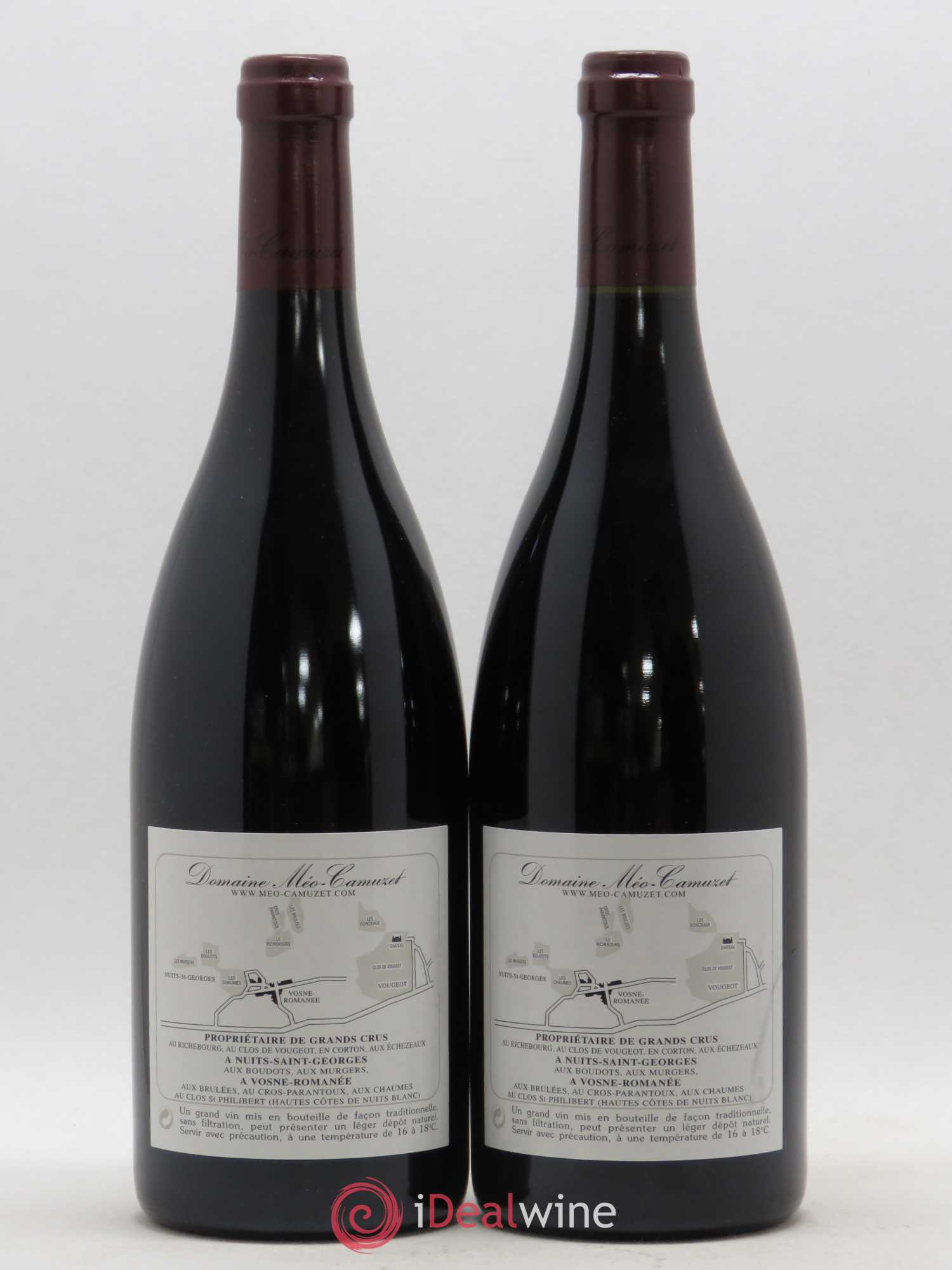Vosne-Romanée 1er Cru Aux Brûlées Méo-Camuzet (Domaine) 2003 - Lot de 2 bouteilles - 1