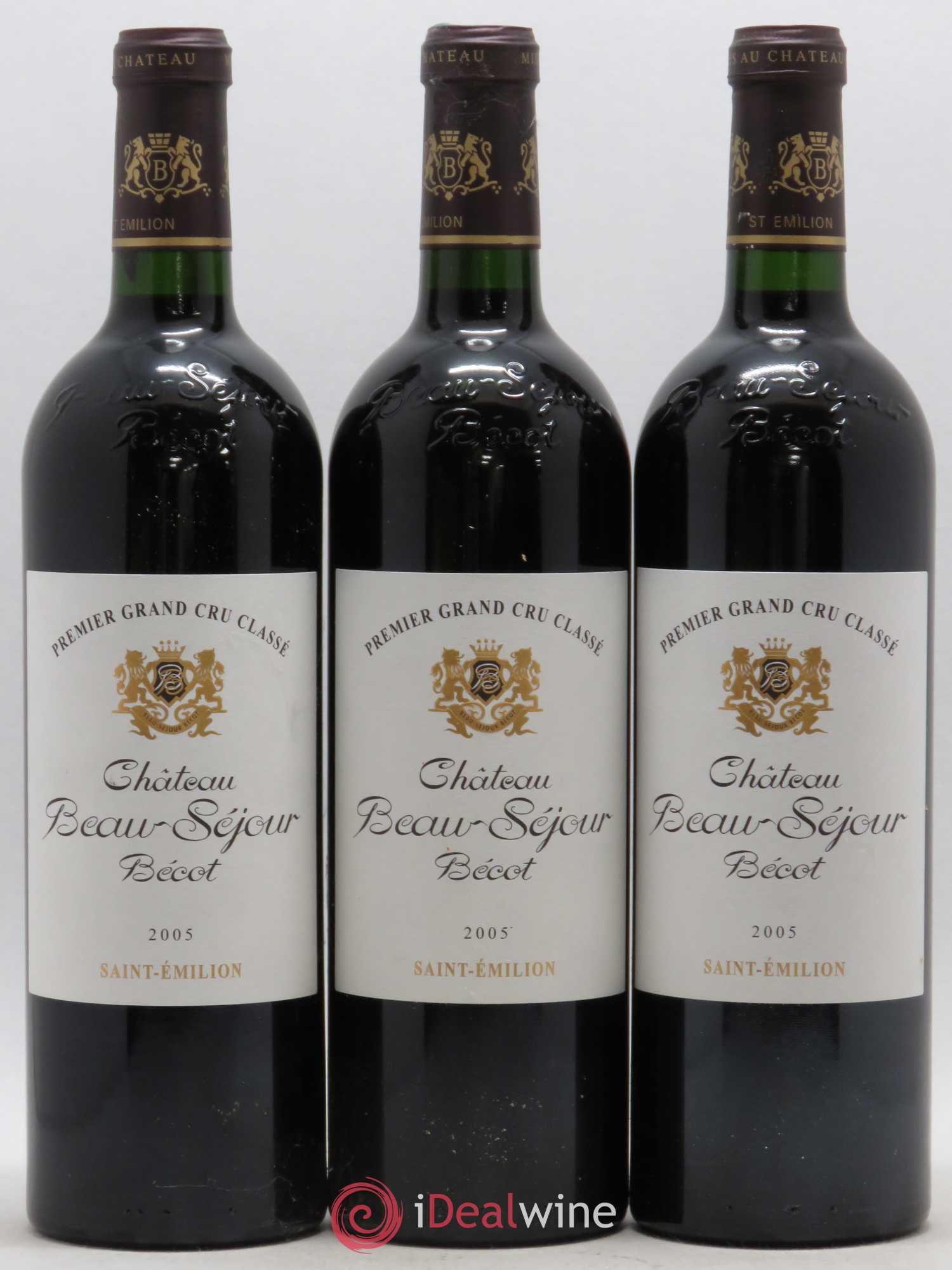 Château Beau-Séjour Bécot 1er Grand Cru Classé B 2005 - Lot de 12 bouteilles - 2