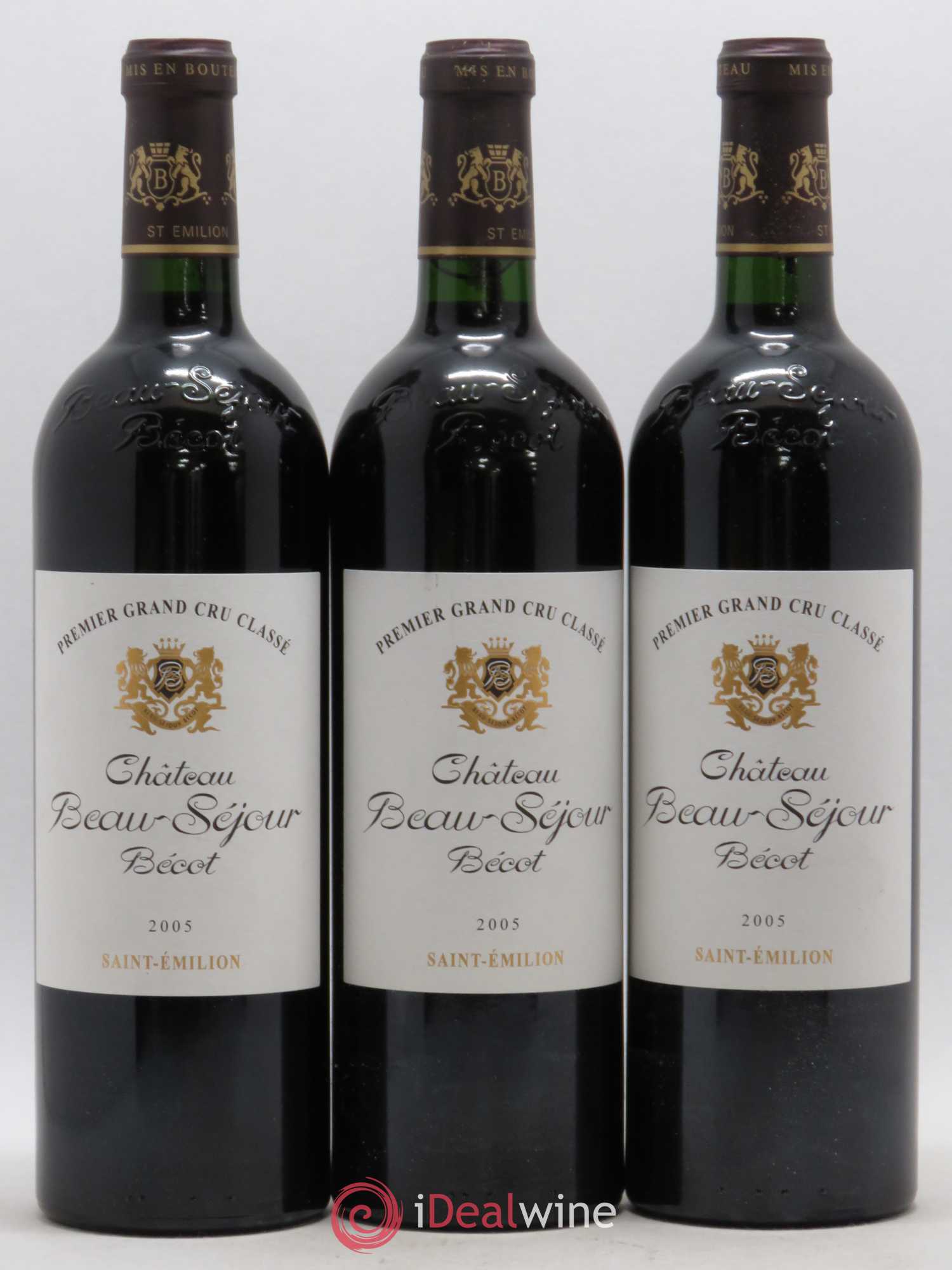 Château Beau-Séjour Bécot 1er Grand Cru Classé B 2005 - Lot de 12 bouteilles - 3