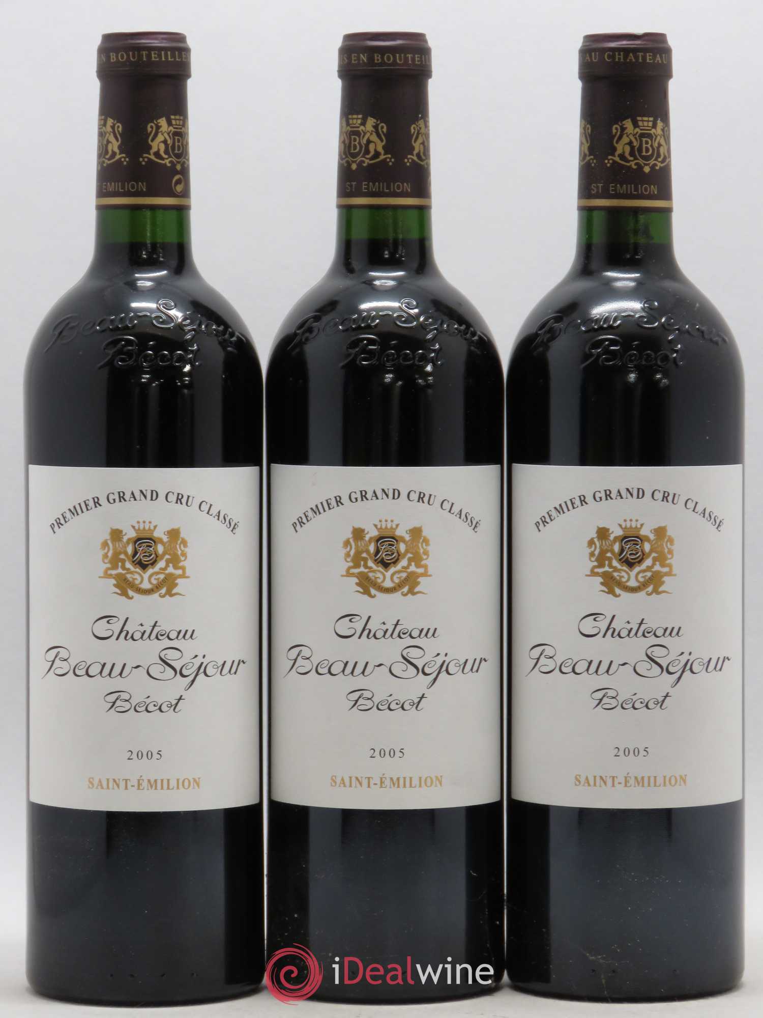 Château Beau-Séjour Bécot 1er Grand Cru Classé B 2005 - Lot de 12 bouteilles - 4