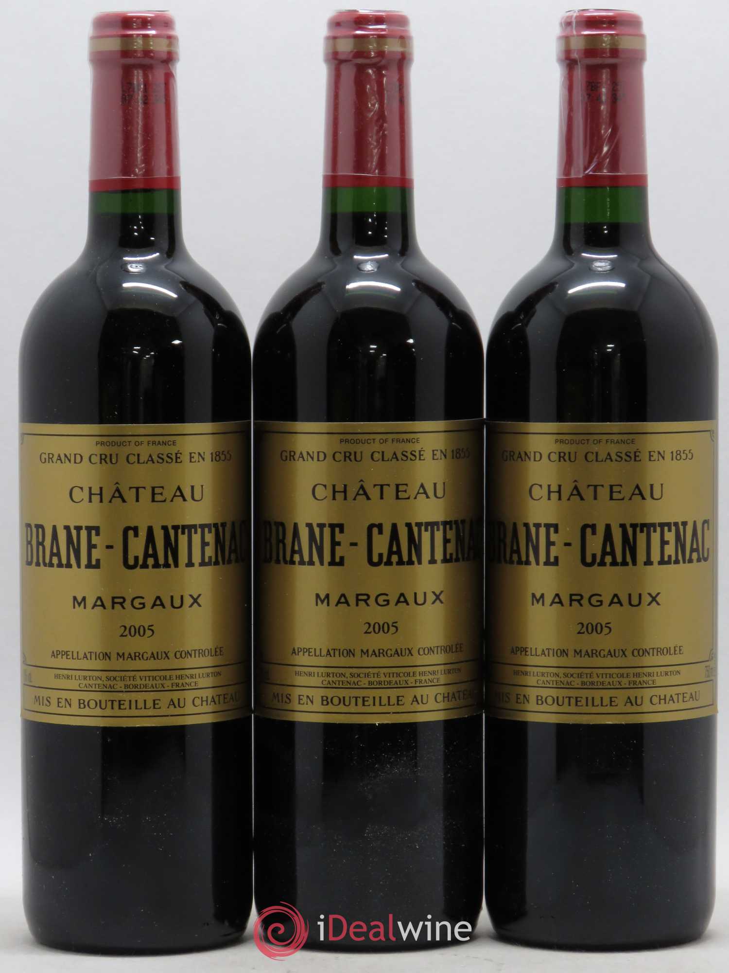Château Brane Cantenac 2ème Grand Cru Classé 2005 - Lot de 12 bouteilles - 3