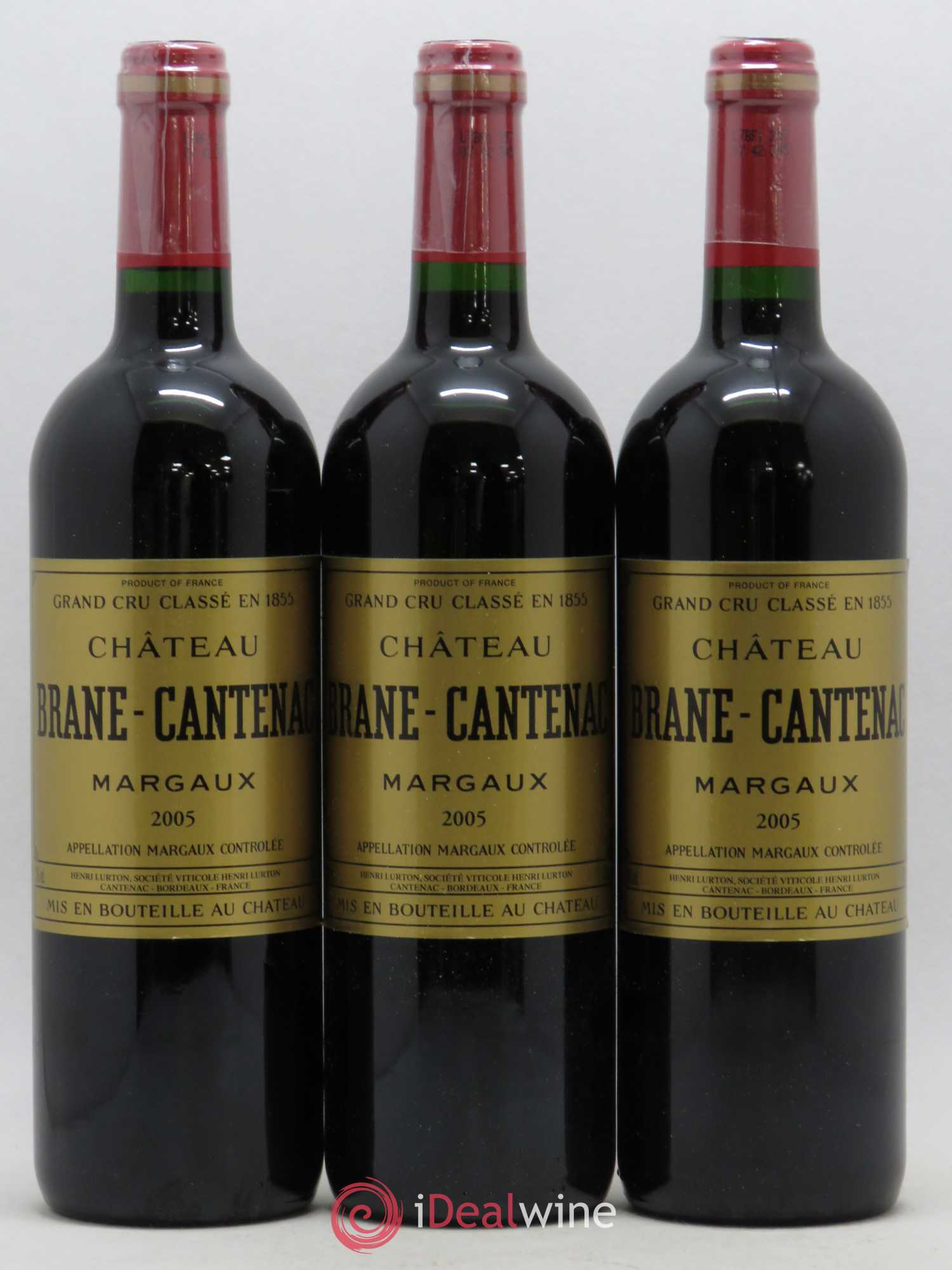 Château Brane Cantenac 2ème Grand Cru Classé 2005 - Lot de 12 bouteilles - 3