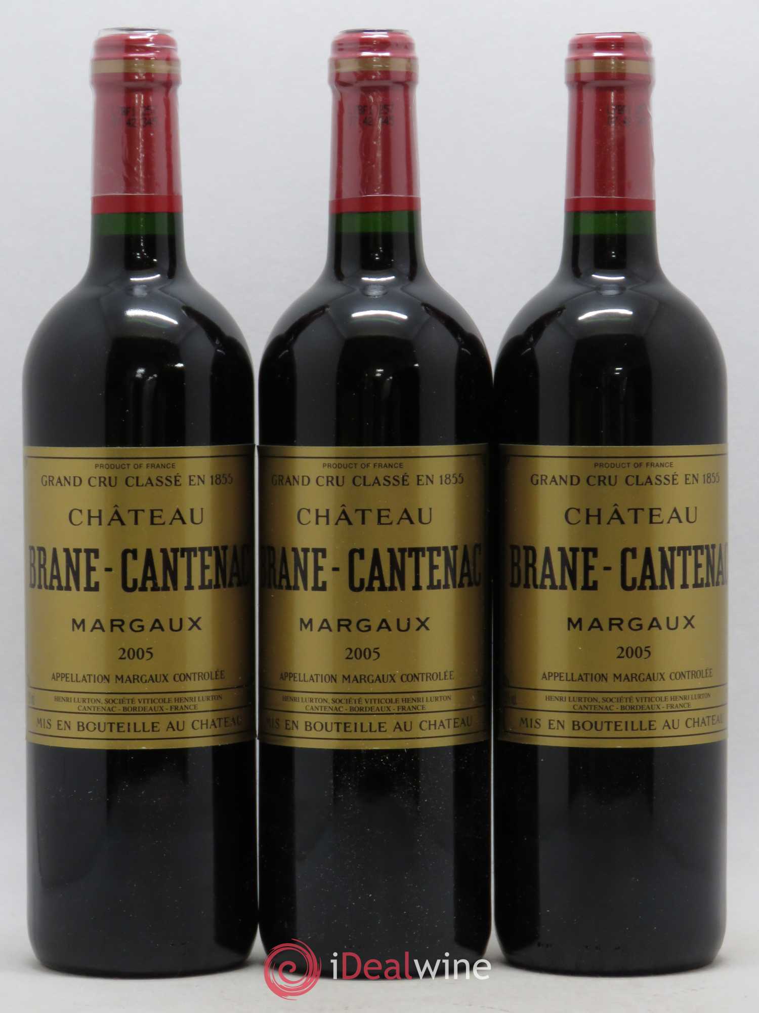 Château Brane Cantenac 2ème Grand Cru Classé 2005 - Lot de 12 bouteilles - 4