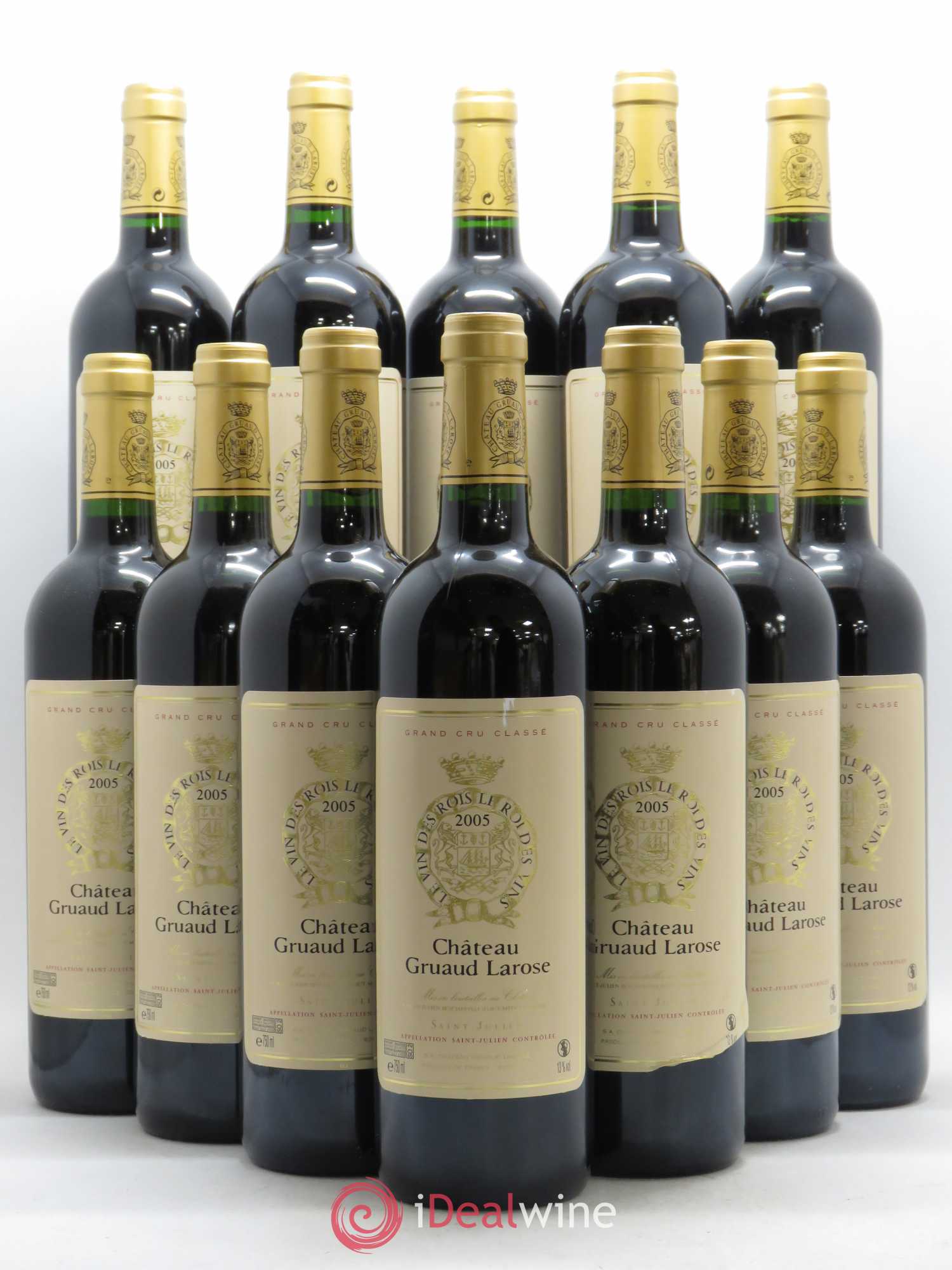 Château Gruaud Larose 2ème Grand Cru Classé 2005 - Lot de 12 bouteilles - 0