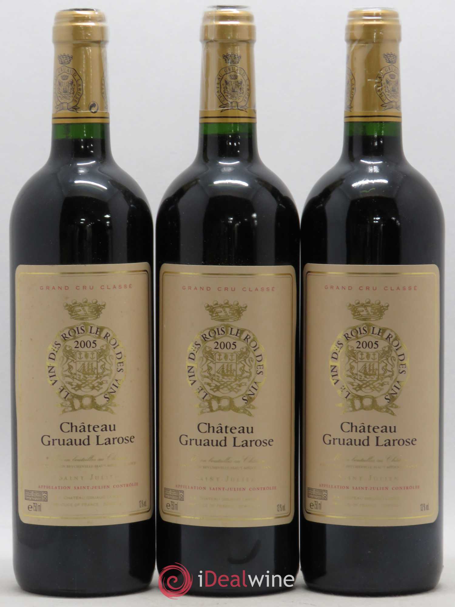 Château Gruaud Larose 2ème Grand Cru Classé 2005 - Lot de 12 bouteilles - 1