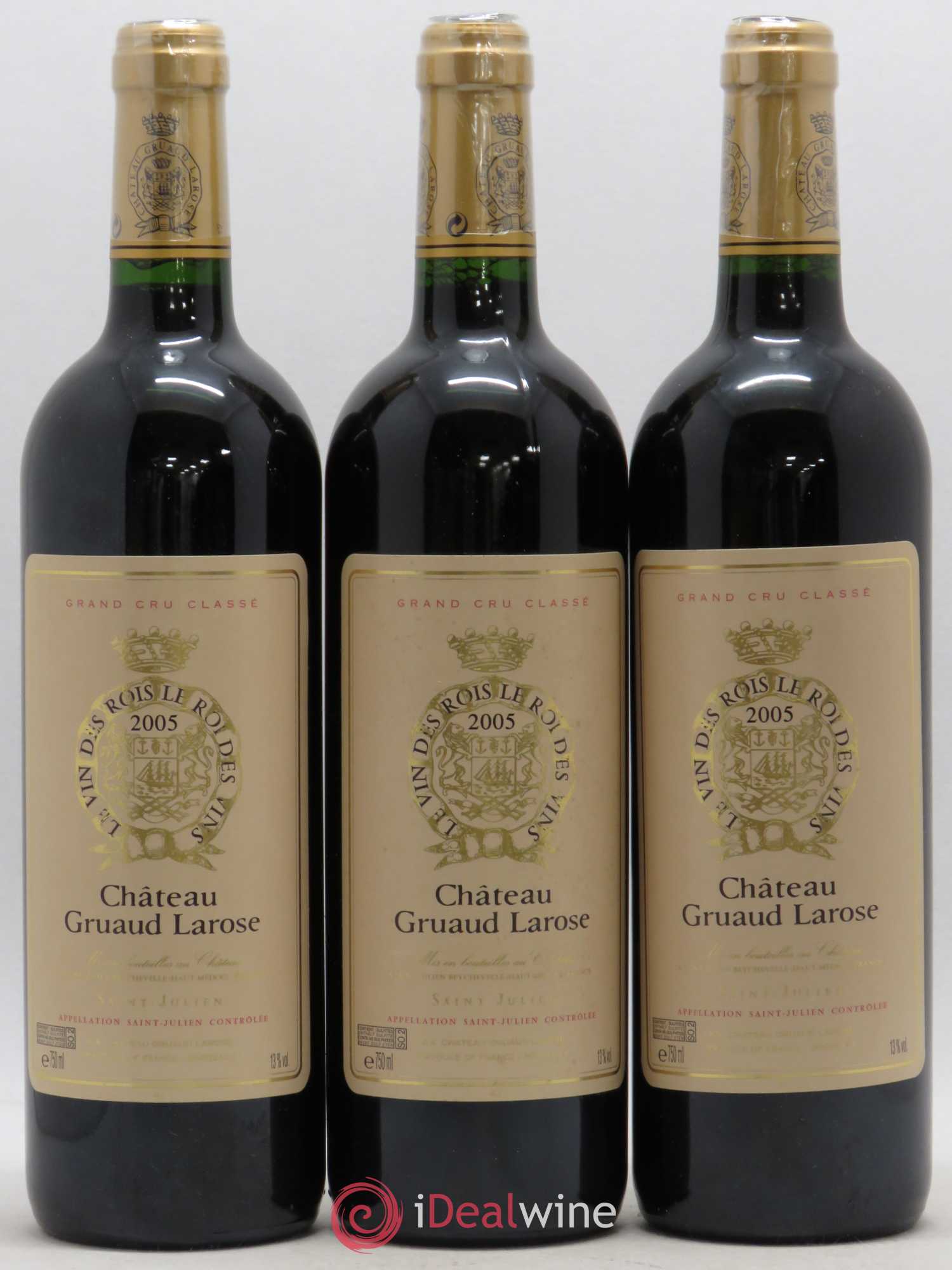Château Gruaud Larose 2ème Grand Cru Classé 2005 - Lot de 12 bouteilles - 2