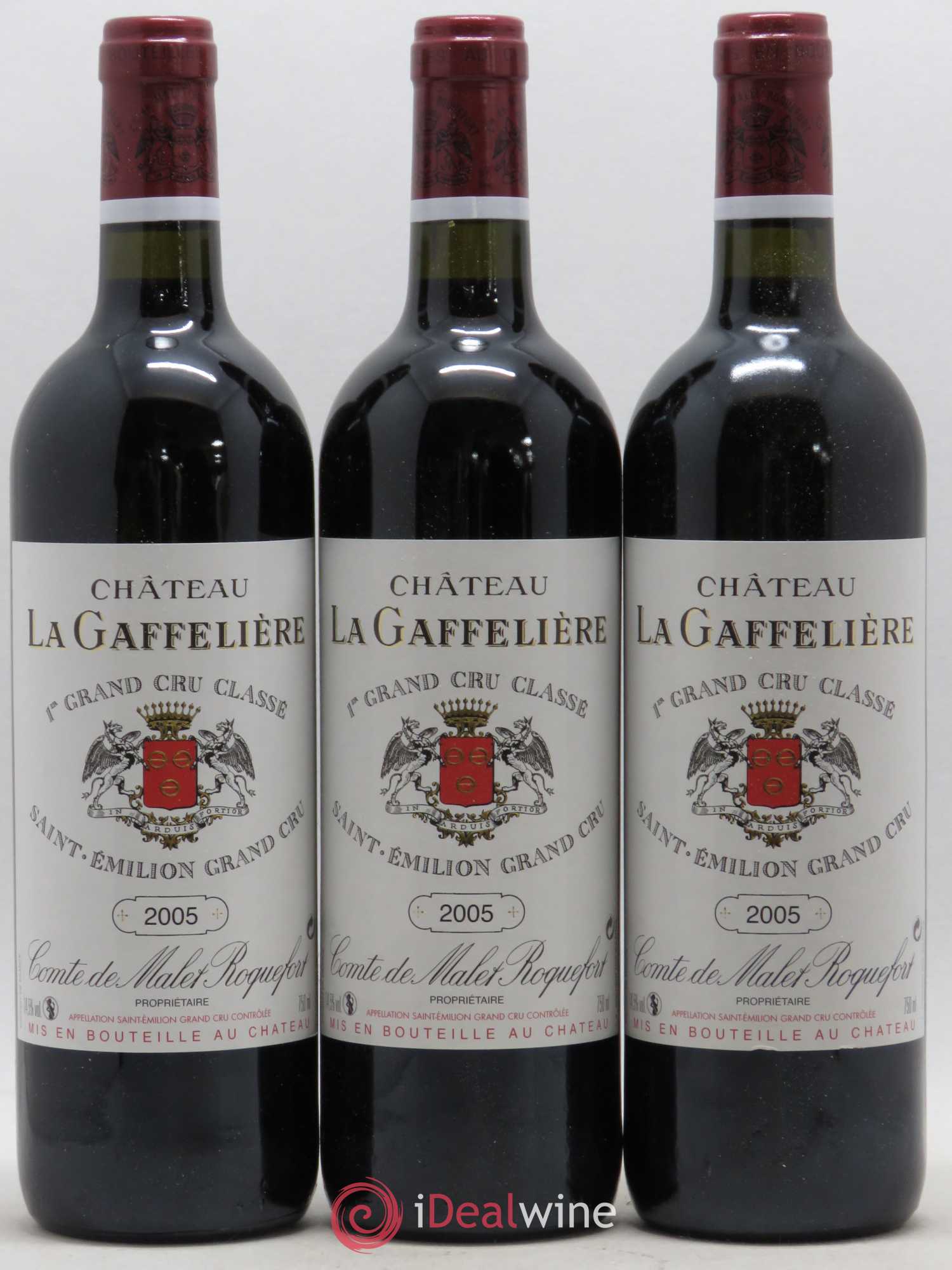 Château la Gaffelière 1er Grand Cru Classé B 2005 - Lotto di 12 bottiglie - 1