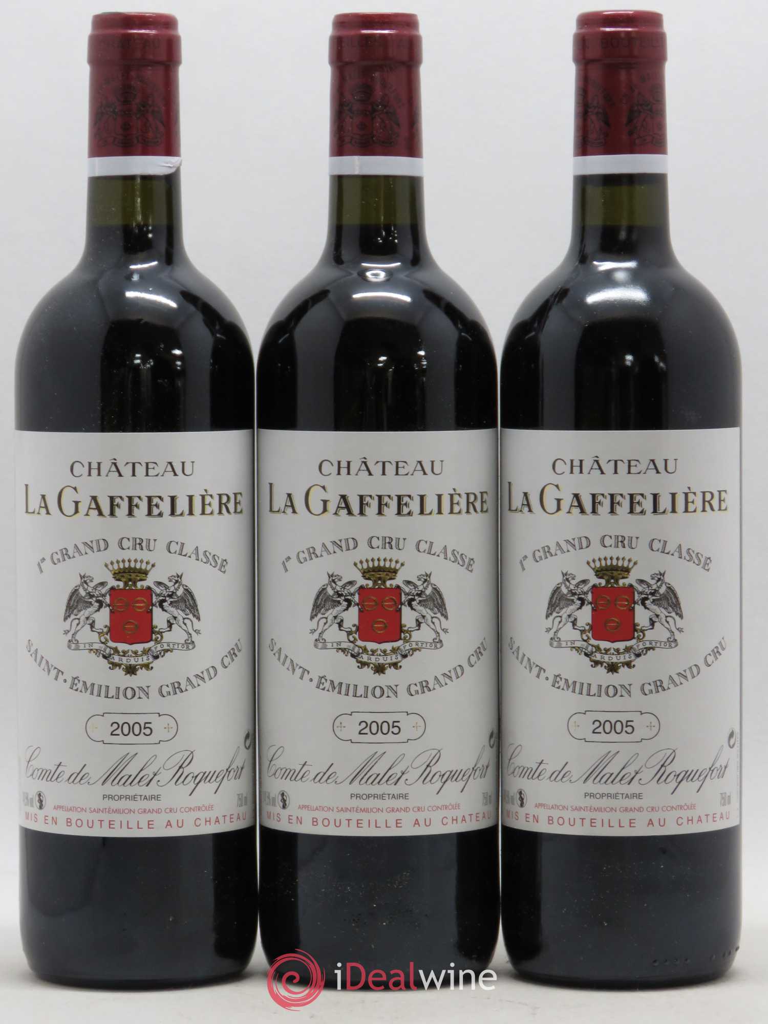 Château la Gaffelière 1er Grand Cru Classé B 2005 - Lotto di 12 bottiglie - 4