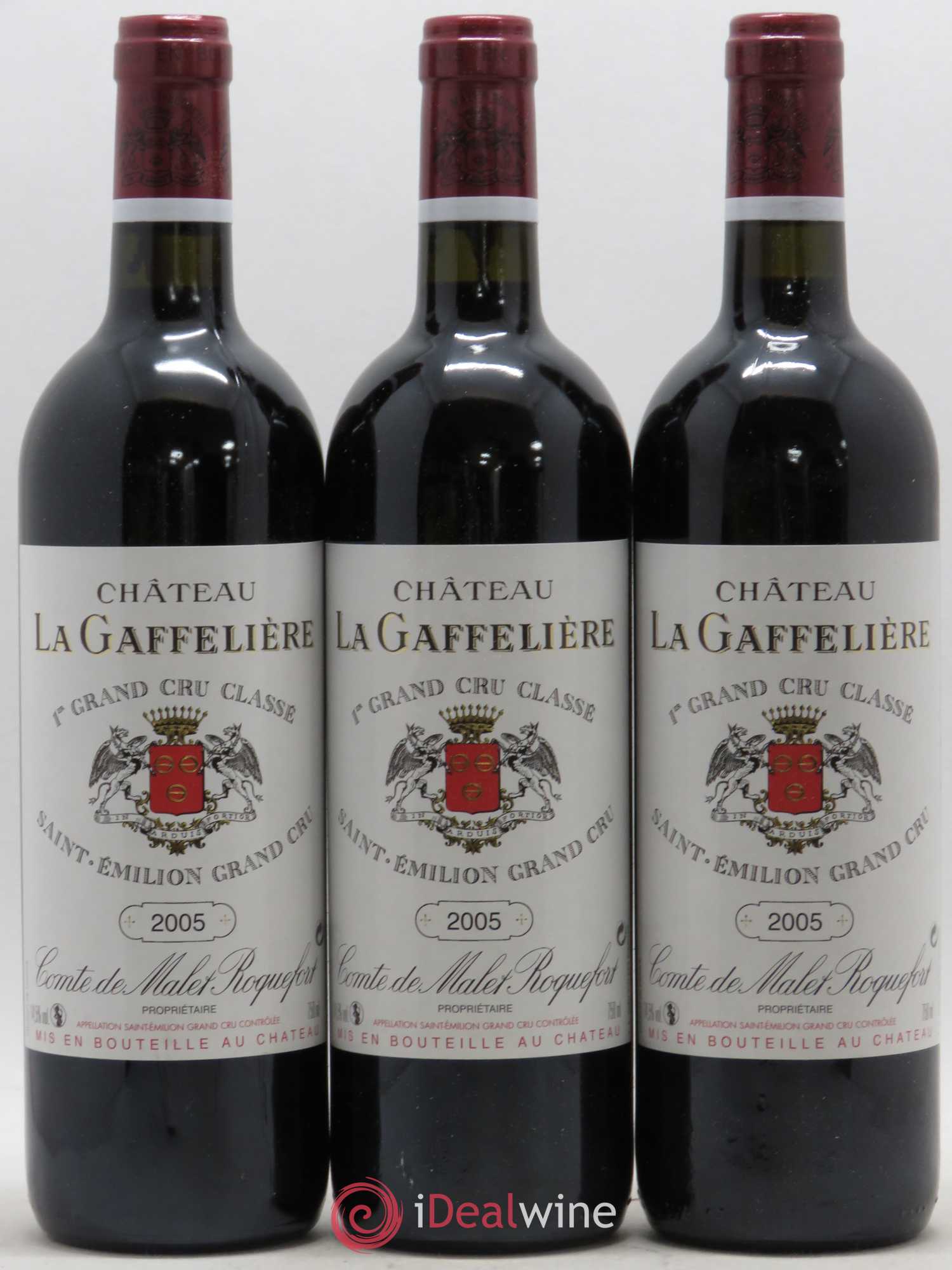 Château la Gaffelière 1er Grand Cru Classé B 2005 - Lot de 12 bouteilles - 1