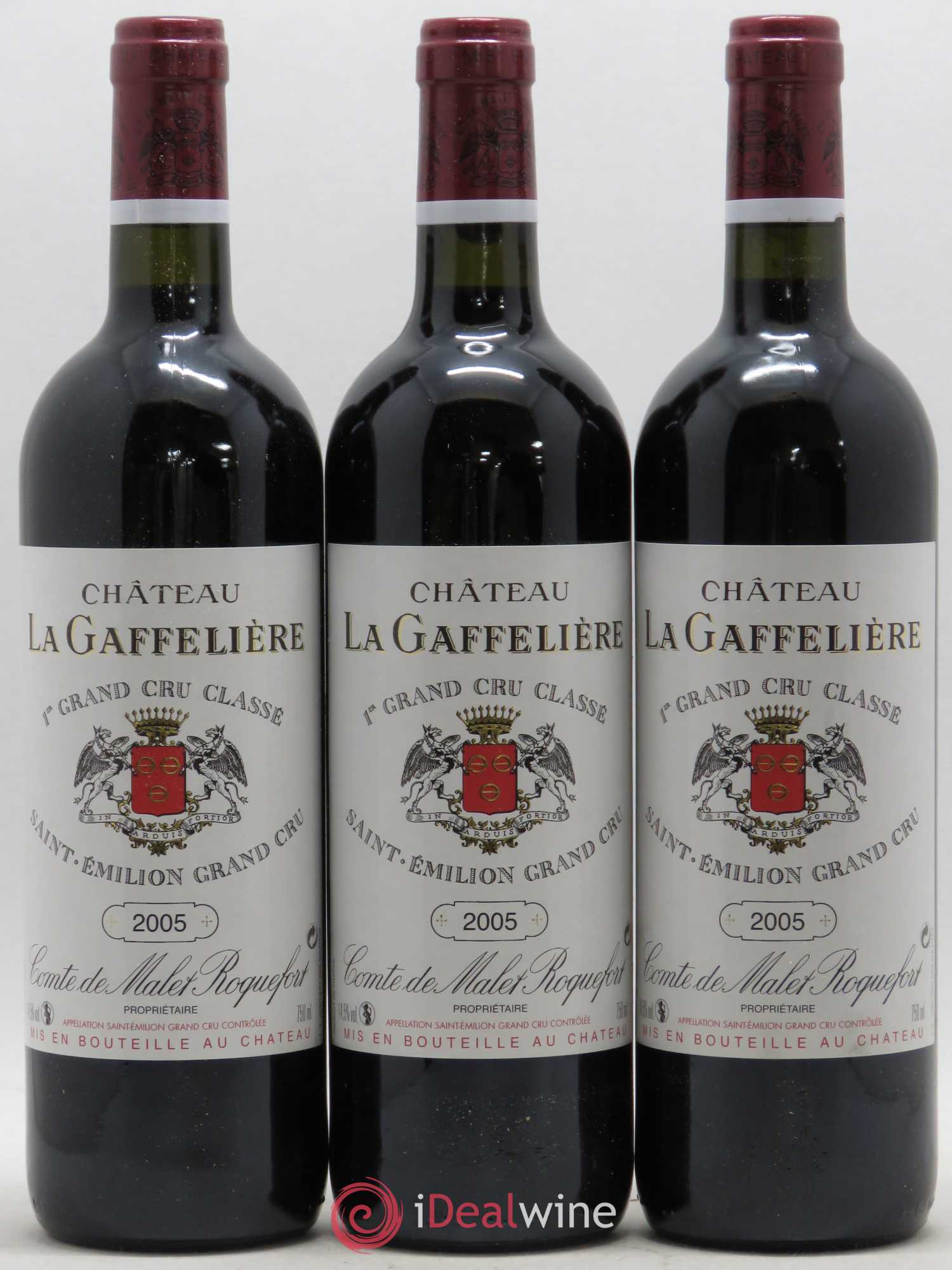 Château la Gaffelière 1er Grand Cru Classé B 2005 - Lot de 12 bouteilles - 3