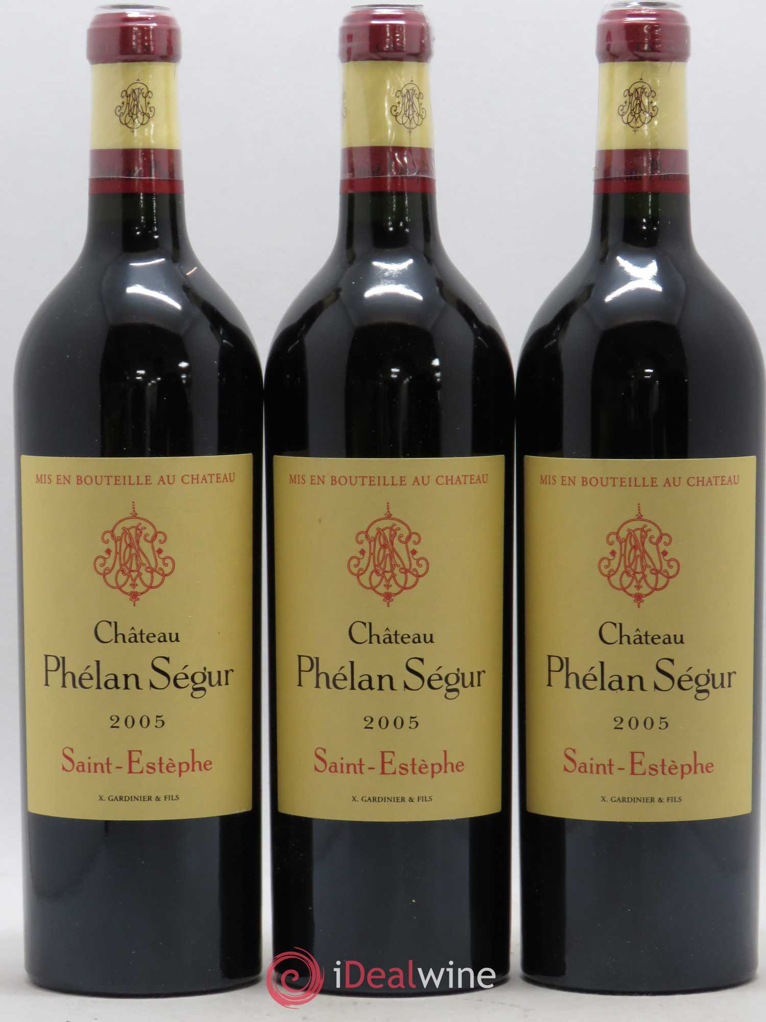 Château Phélan Ségur 2005 - Lot de 12 bouteilles - 3