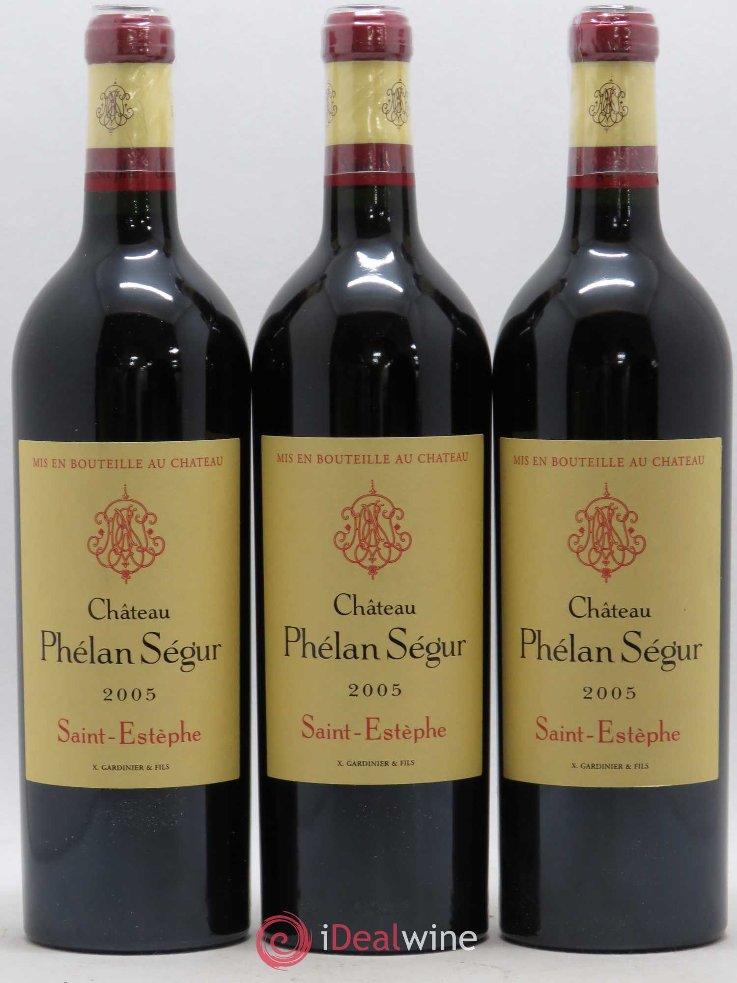 Château Phélan Ségur 2005 - Lot de 12 bouteilles - 4