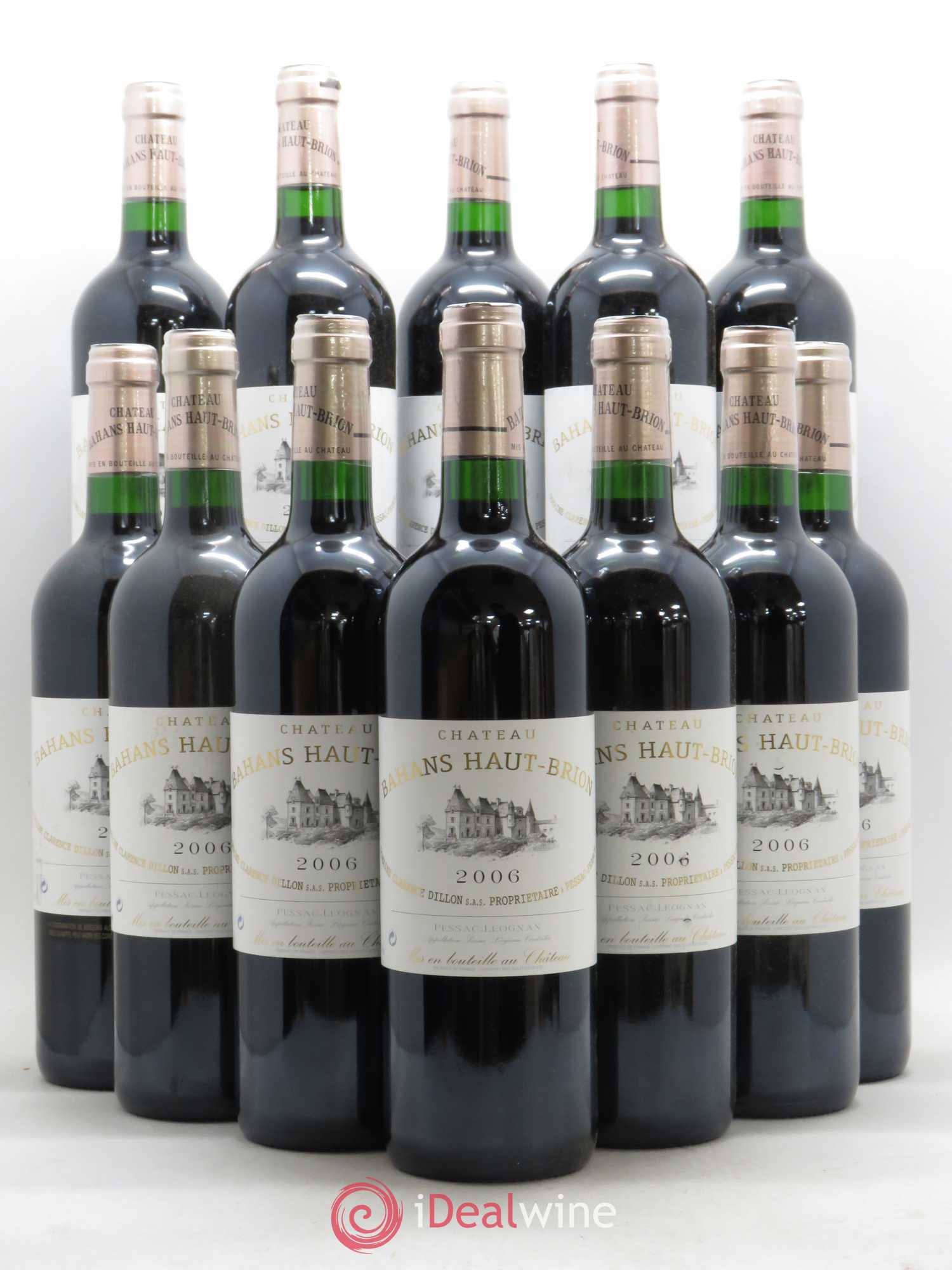 Clarence (Bahans) de Haut-Brion Second Vin 2006 - Lot de 12 bouteilles - 0