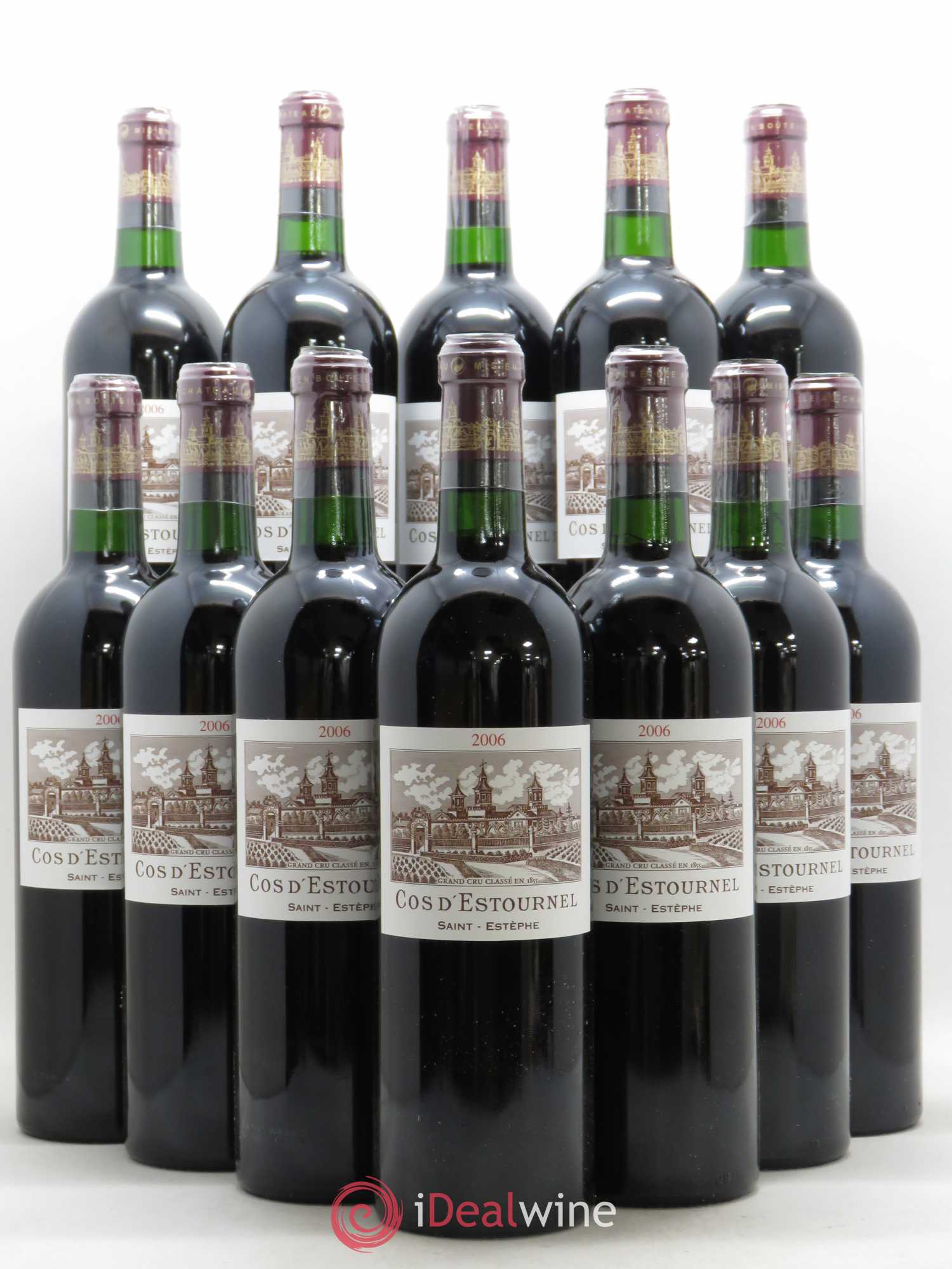 Cos d'Estournel 2ème Grand Cru Classé 2006 - Lot de 12 bouteilles - 0