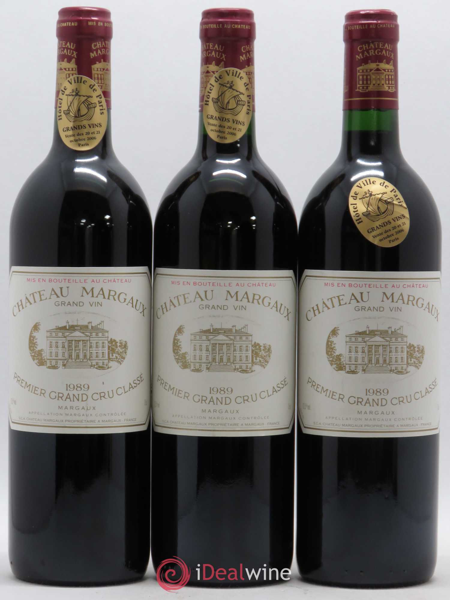 Château Margaux 1er Grand Cru Classé 1989 - Lot de 12 bouteilles - 2