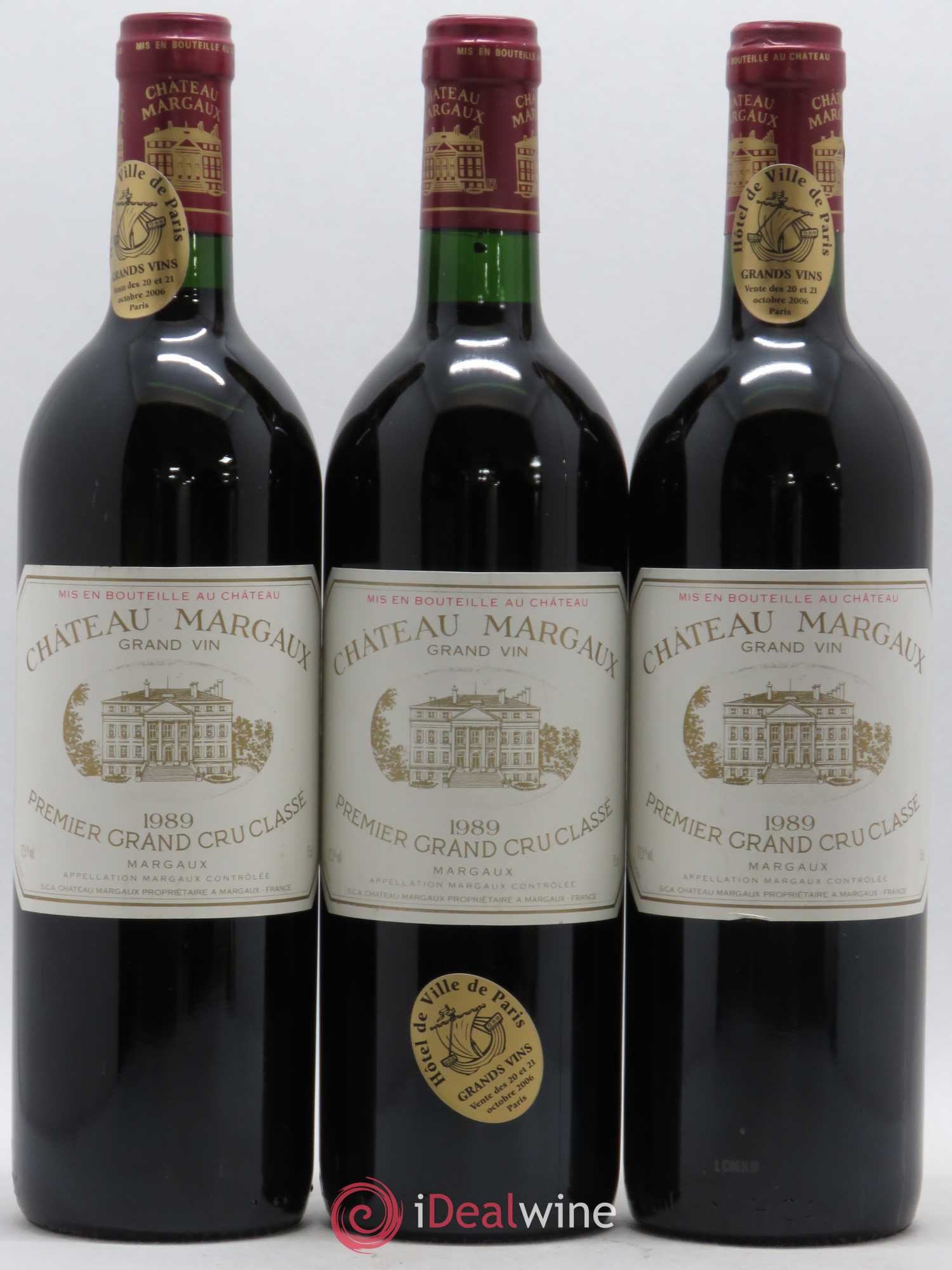 Château Margaux 1er Grand Cru Classé 1989 - Lot de 12 bouteilles - 3