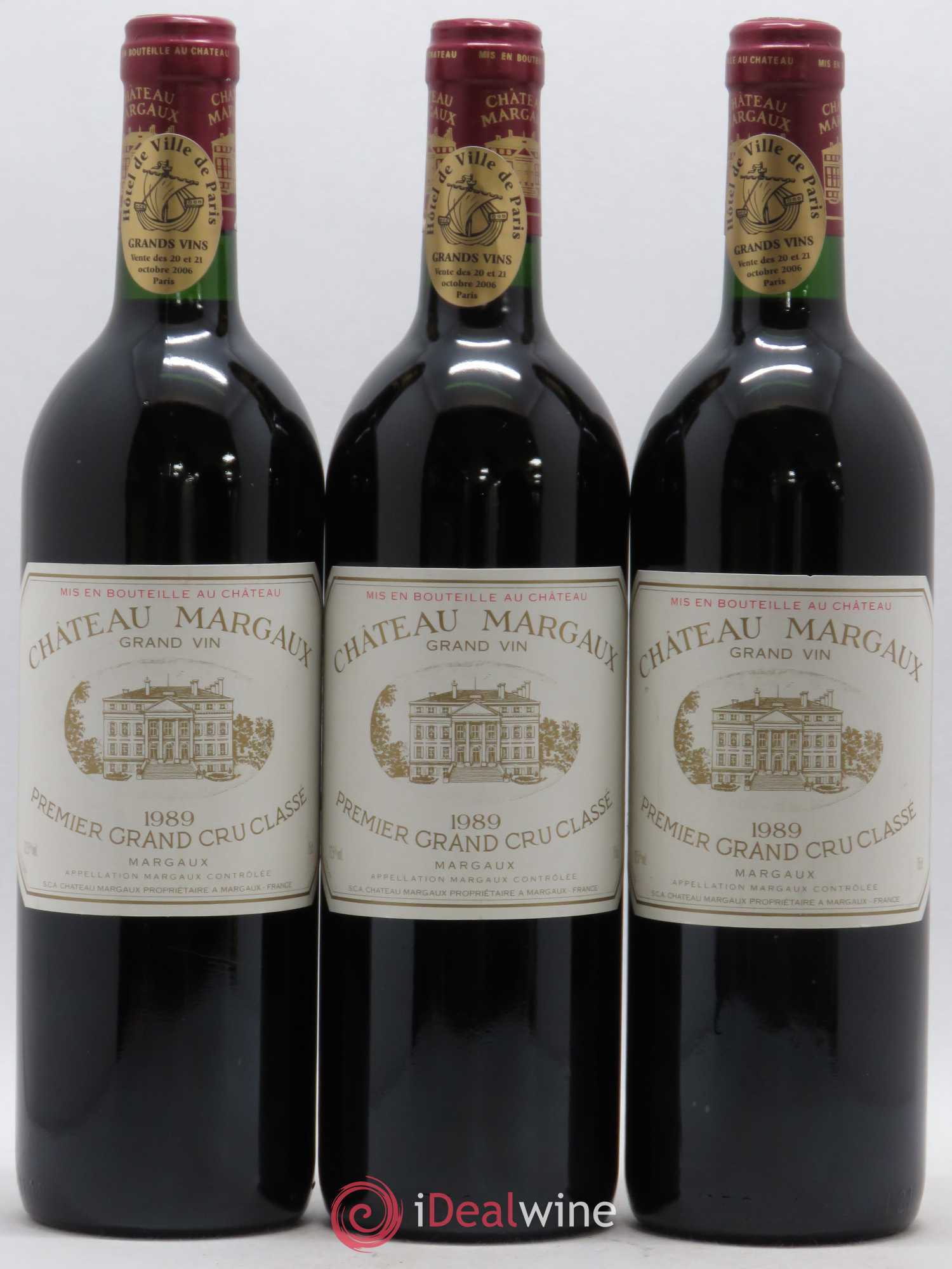 Château Margaux 1er Grand Cru Classé 1989 - Lot de 12 bouteilles - 4