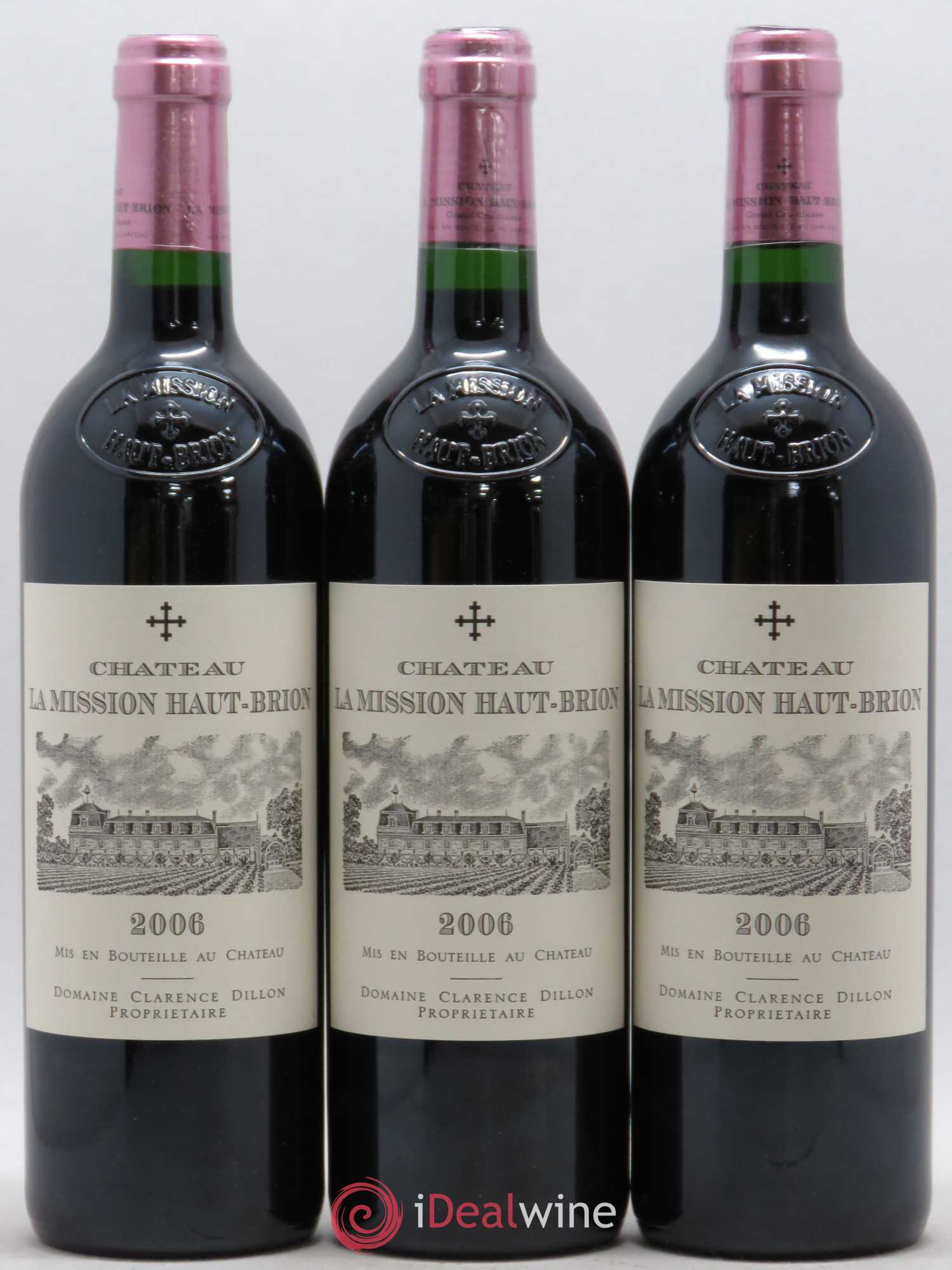 Château la Mission Haut-Brion Cru Classé de Graves 2006 - Lot de 12 bouteilles - 1