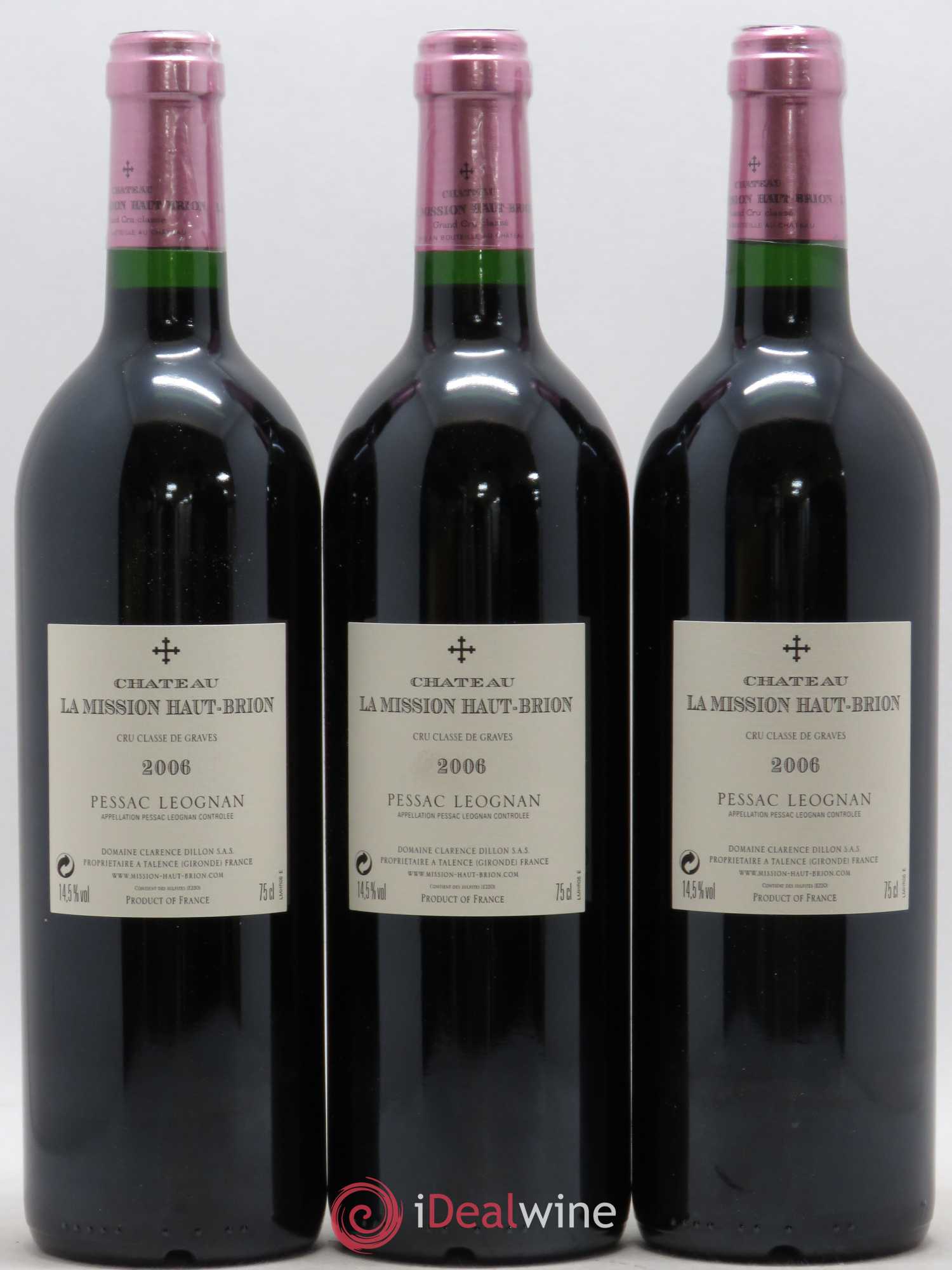 Château la Mission Haut-Brion Cru Classé de Graves 2006 - Lot de 12 bouteilles - 4