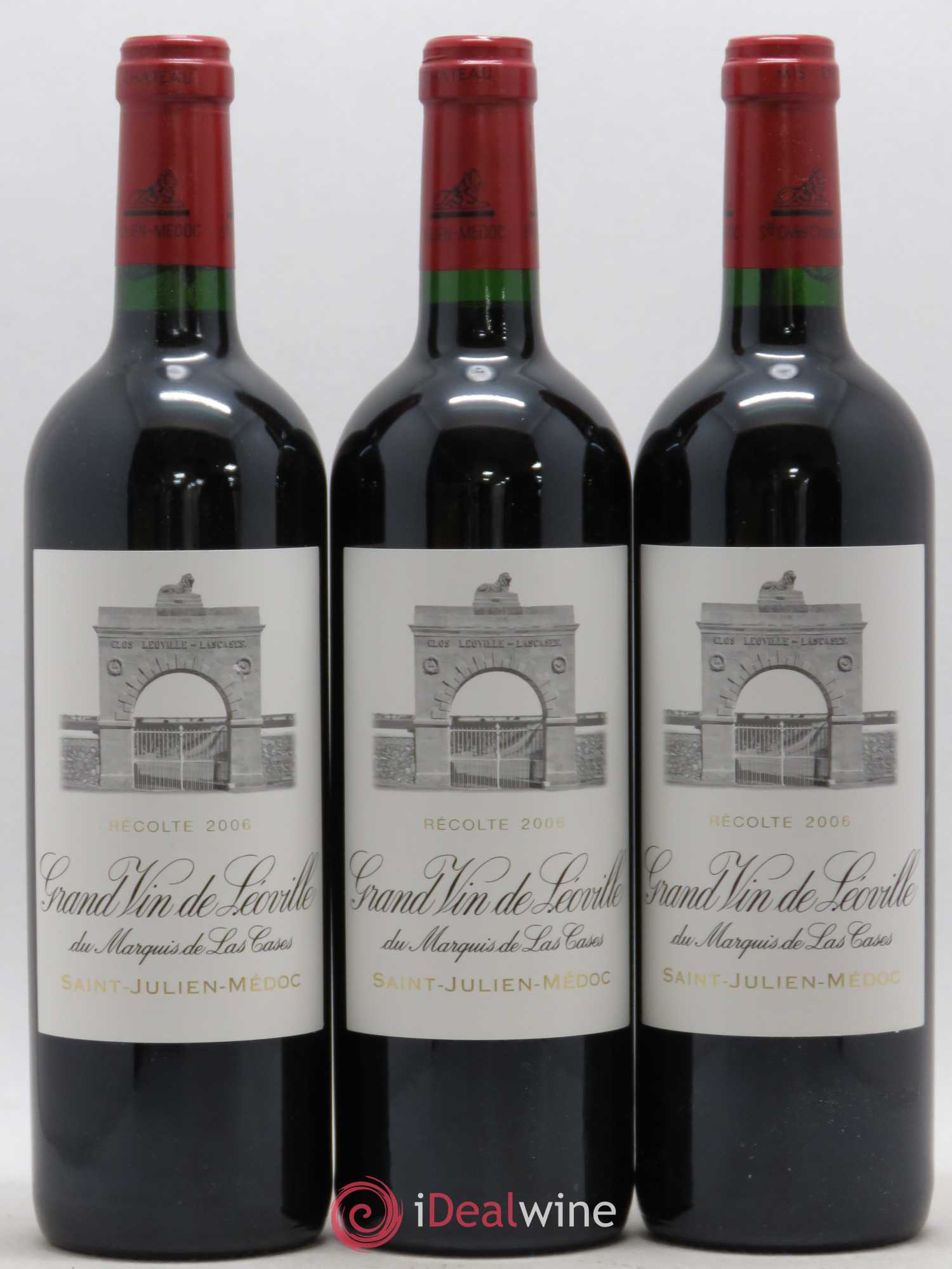 Château Léoville Las Cases 2ème Grand Cru Classé 2006 - Lot de 12 bouteilles - 2