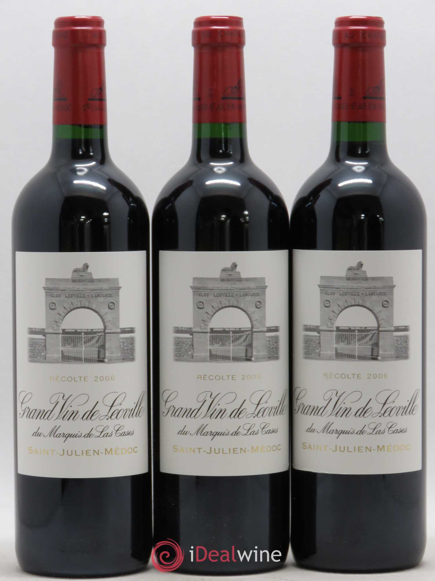 Château Léoville Las Cases 2ème Grand Cru Classé 2006 - Lot de 12 bouteilles - 3