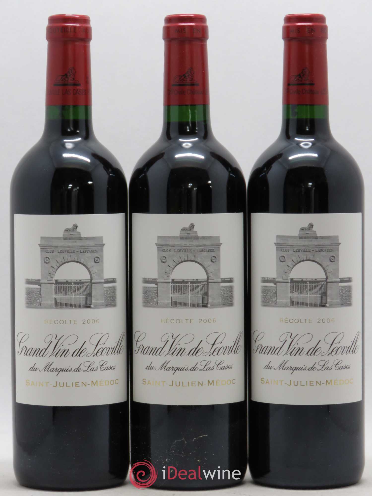 Château Léoville Las Cases 2ème Grand Cru Classé 2006 - Lot de 12 bouteilles - 4