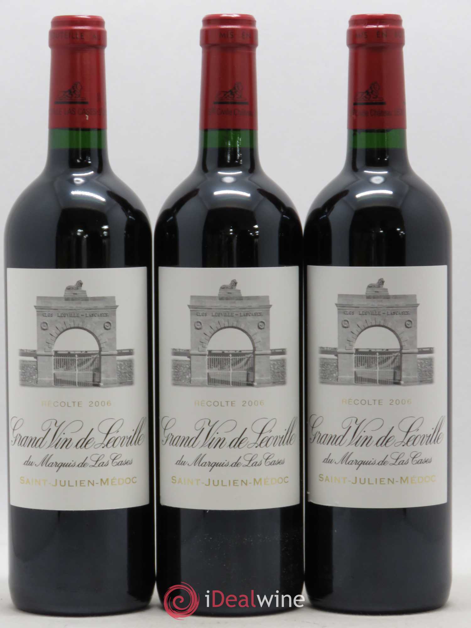 Château Léoville Las Cases 2ème Grand Cru Classé 2006 - Lot de 12 bouteilles - 4