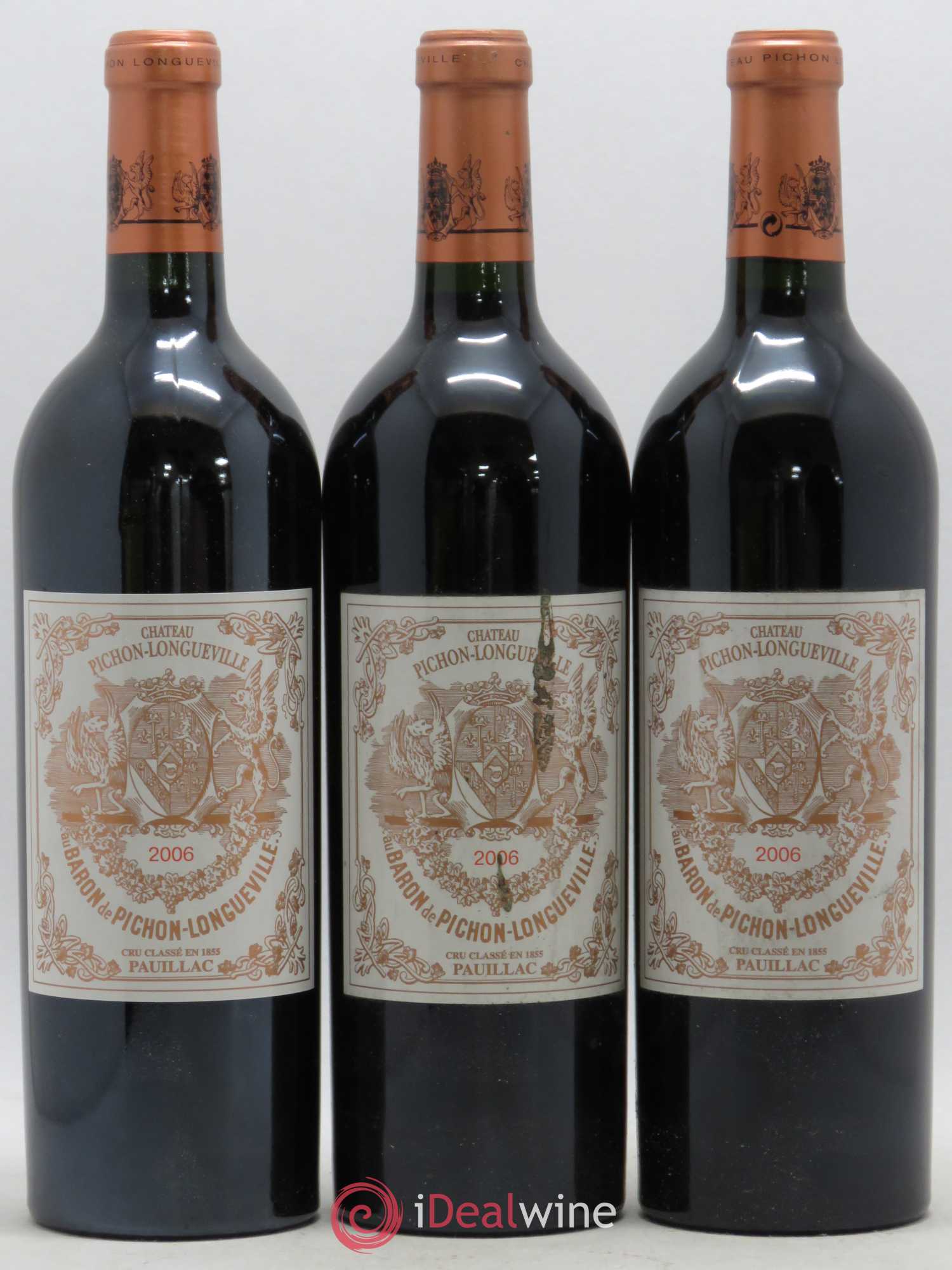 Pichon Longueville Baron 2ème Grand Cru Classé 2006 - Lotto di 12 bottiglie - 3