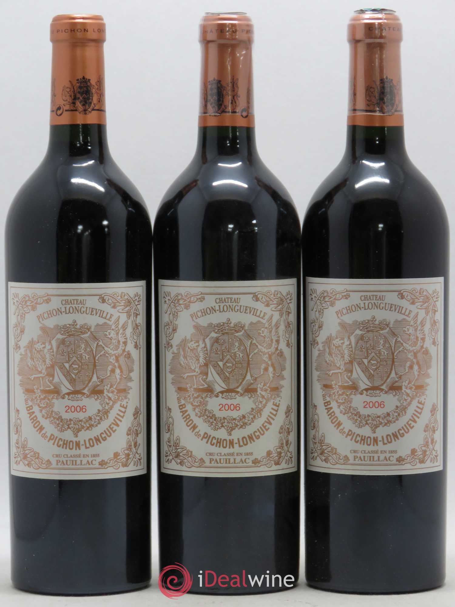 Pichon Longueville Baron 2ème Grand Cru Classé 2006 - Lot de 12 bouteilles - 2