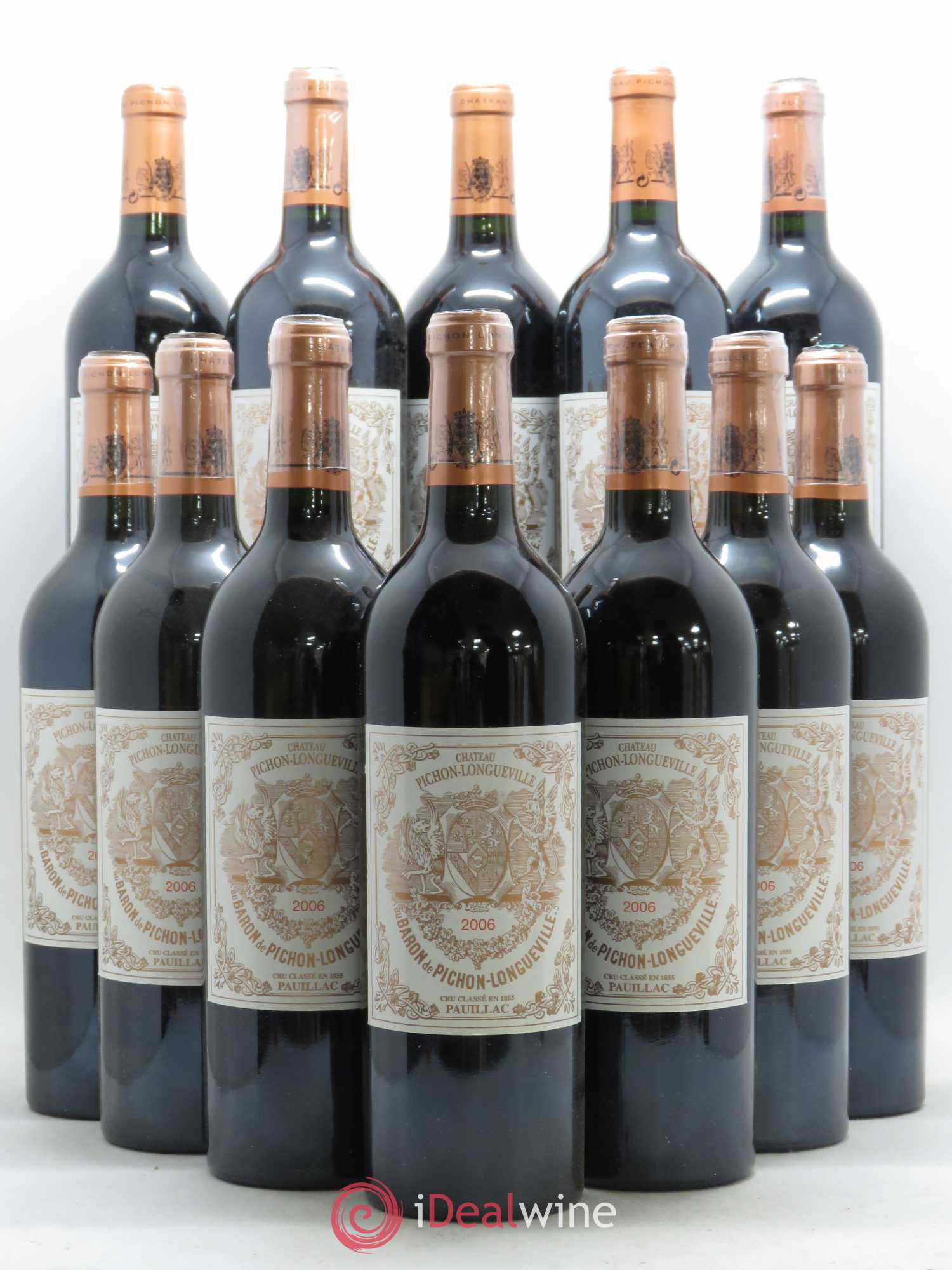 Pichon Longueville Baron 2ème Grand Cru Classé 2006 - Lot de 12 bouteilles - 0