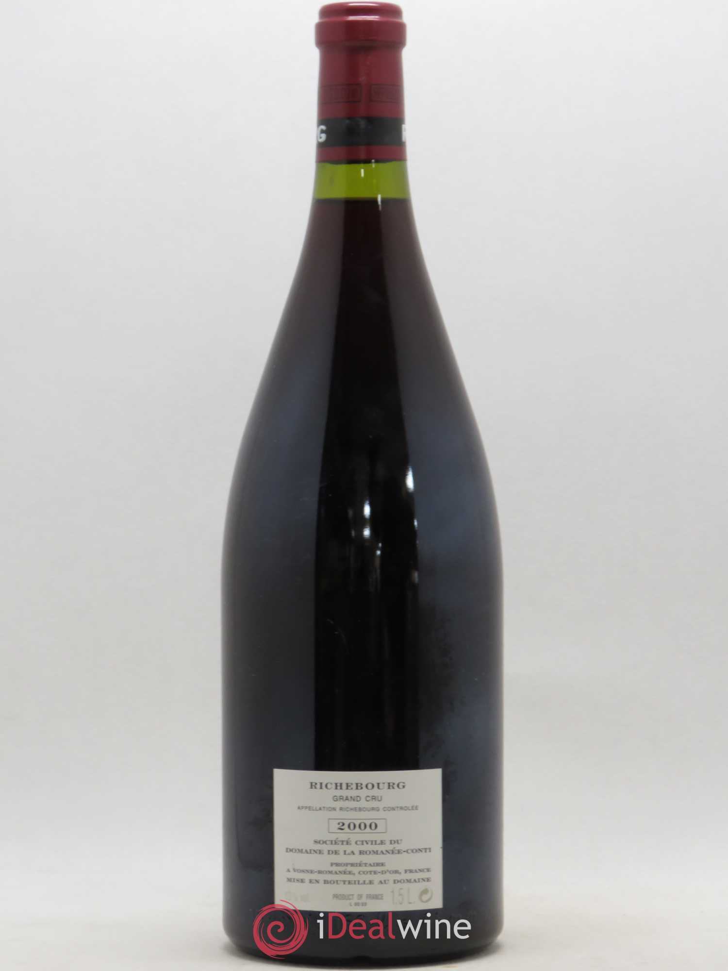 Richebourg Grand Cru Domaine de la Romanée-Conti 2000 - Posten von 1 Magnum - 1