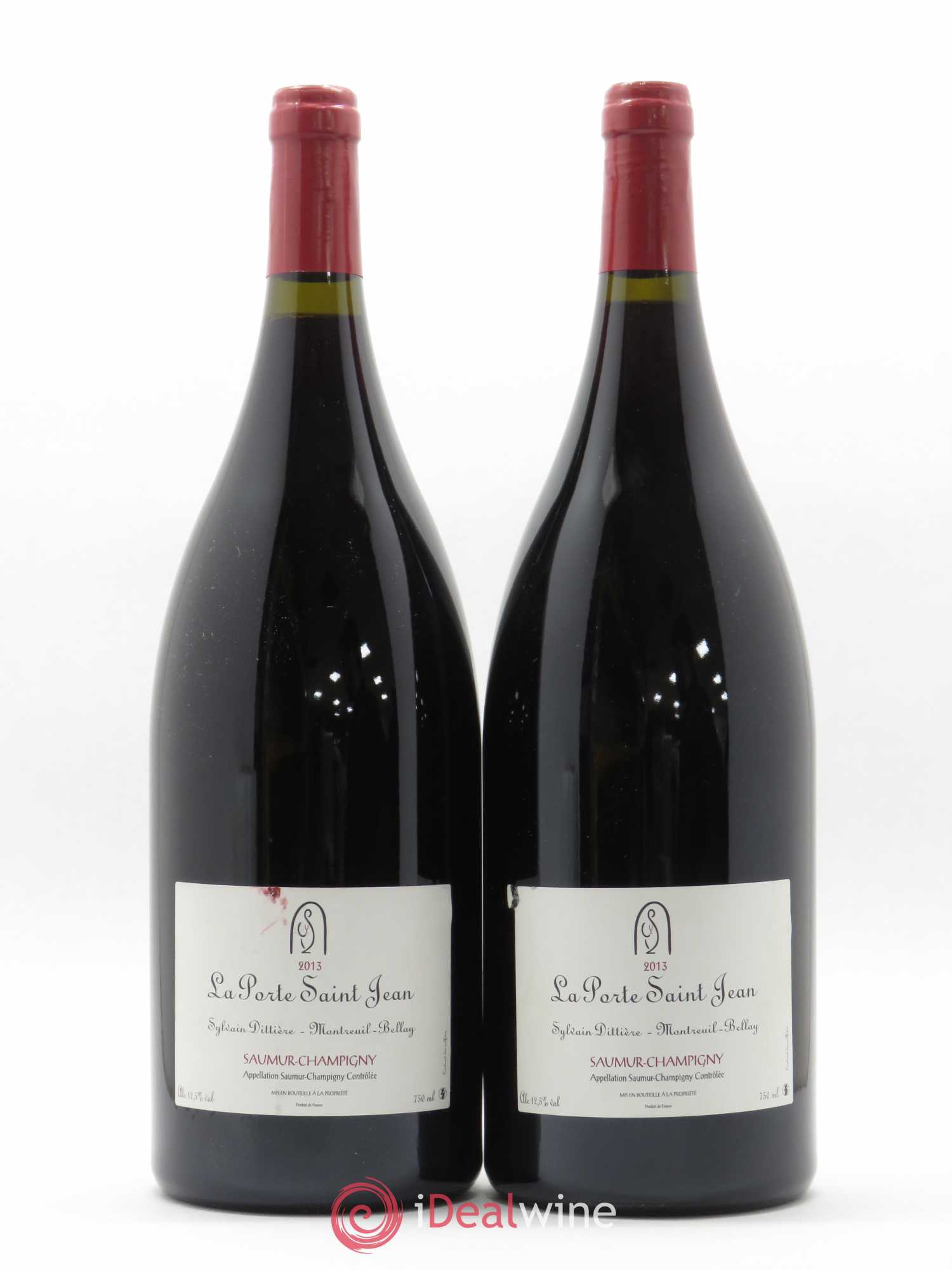 Saumur-Champigny La Porte Saint Jean (sans prix de réserve) 2013 - Lot de 2 magnums - 0